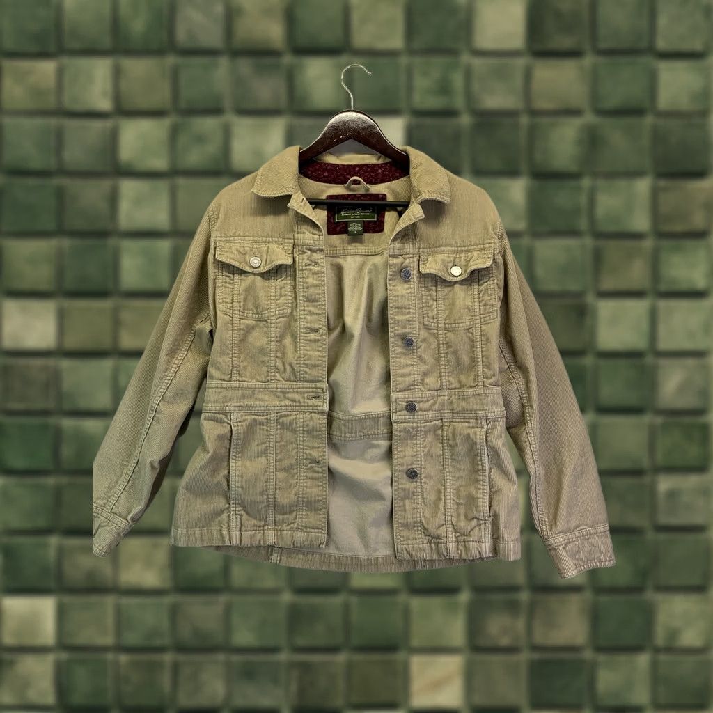 Eddie Bauer Eddie Bauer Women’s S Corduroy Jacket Brown 100% Cotton Vintage No? No Size S / US 4 / IT 40 - 1 Thumbnail