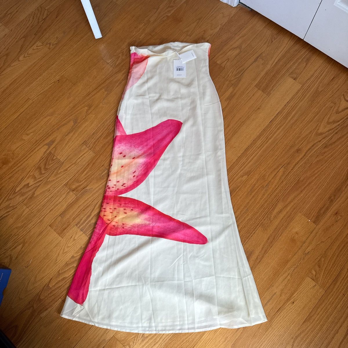 Peppermayo Darcy Maxi Dress - Yellow Floral