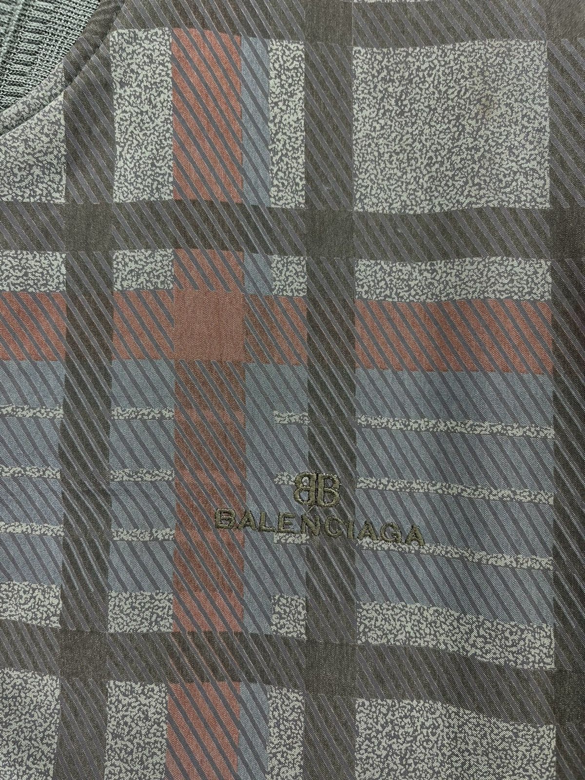 Balenciaga Vintage 90s Balenciaga Paris Checkered Shadow Plaids Jacket Size US L / EU 52-54 / 3 - 6 Thumbnail