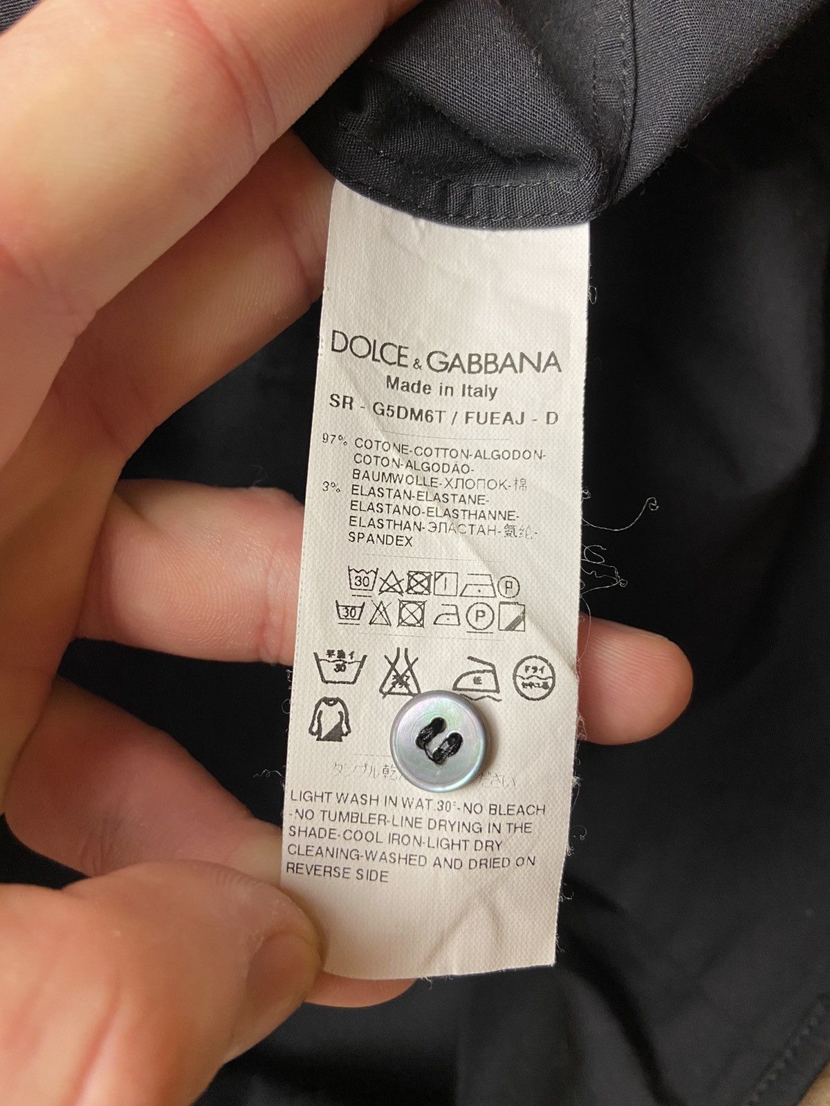 Dolce & Gabbana DOLCE & GABBANA SHIRT Size US S / EU 44-46 / 1 - 3 Thumbnail