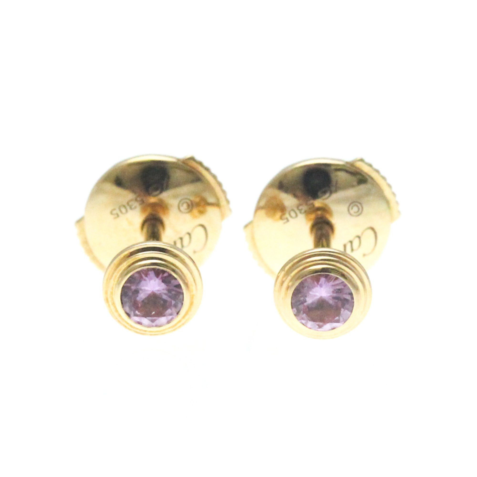 image of Cartier Sapphire Line Earring in Gold, Women's