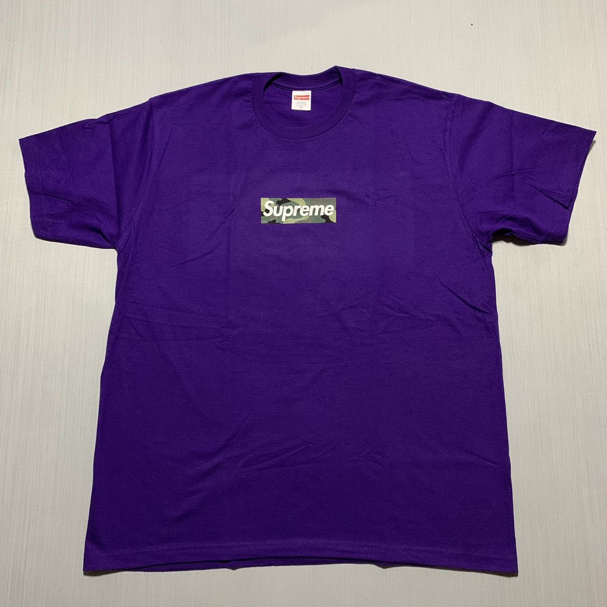 Supreme Supreme Camo Box Logo Tee | Grailed