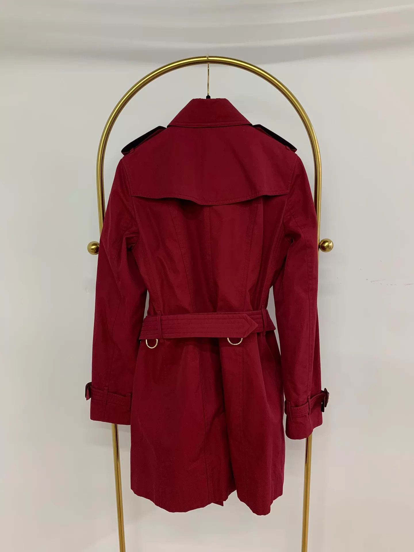 Burberry Burberry Classic Red Trench Coat UK8 New Size S / US 4 / IT 40 - 3 Thumbnail