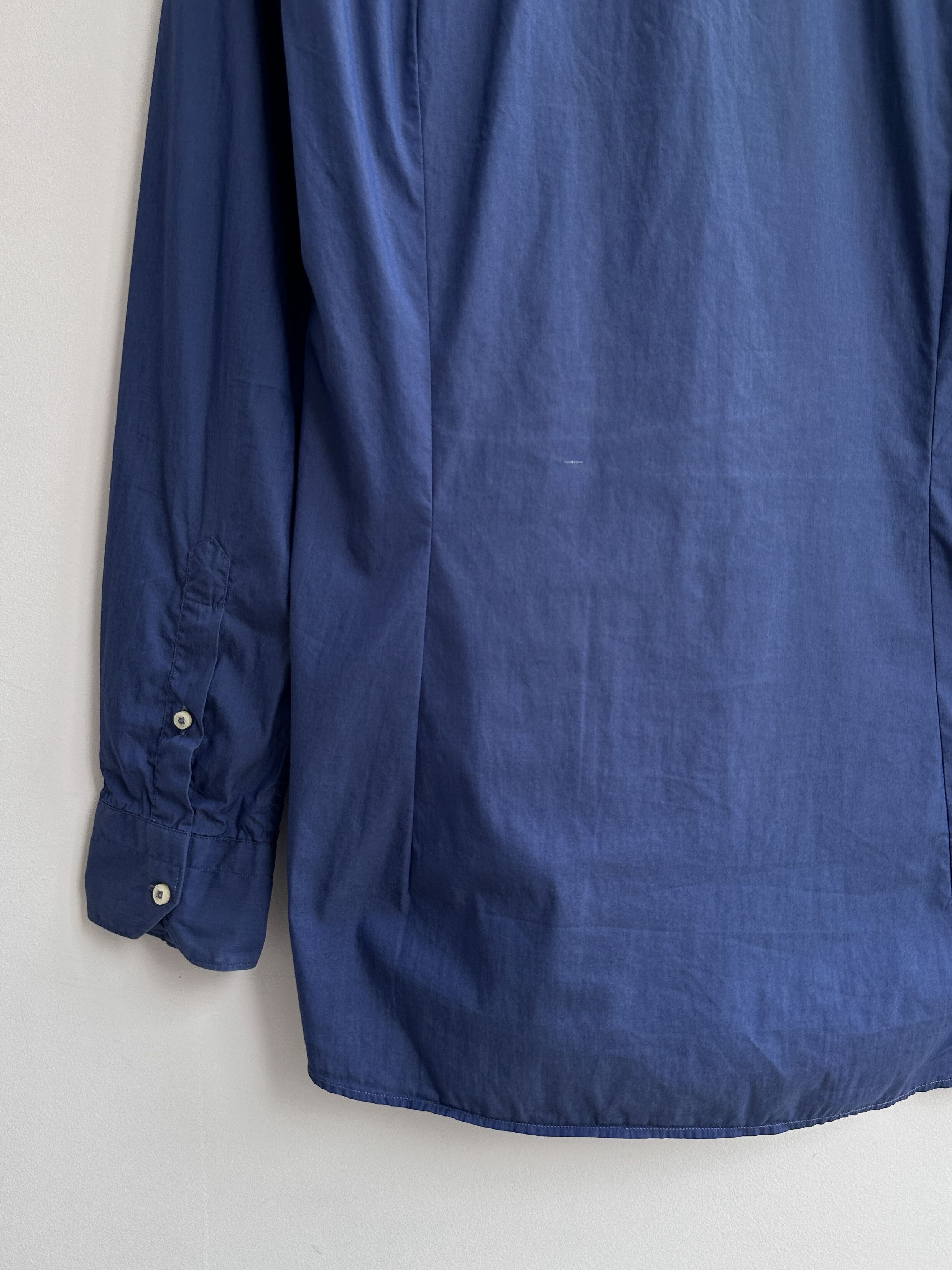 Fendi Fendi Blue Button Up Shirt Size US L / EU 52-54 / 3 - 5 Thumbnail
