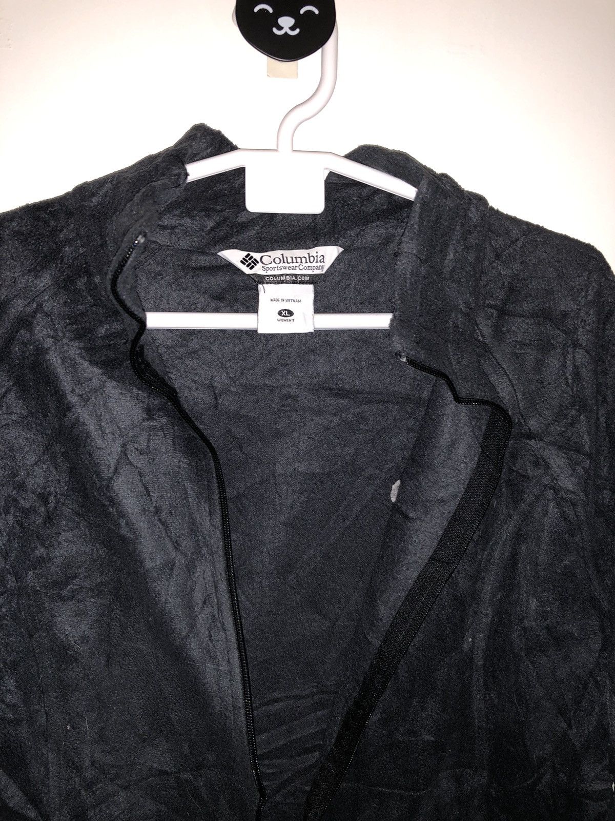 Columbia × Vintage Vintage Columbia Black Fleece Jacket Retro Size XL / US 12-14 / IT 48-50 - 3 Thumbnail