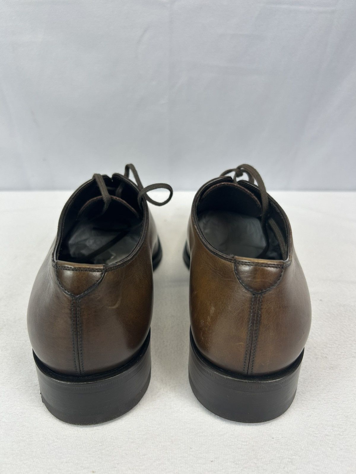 Tom Ford TOM FORD Burnished Leather Lace-Up Oxfords Size US 8 / EU 41 - 7 Thumbnail