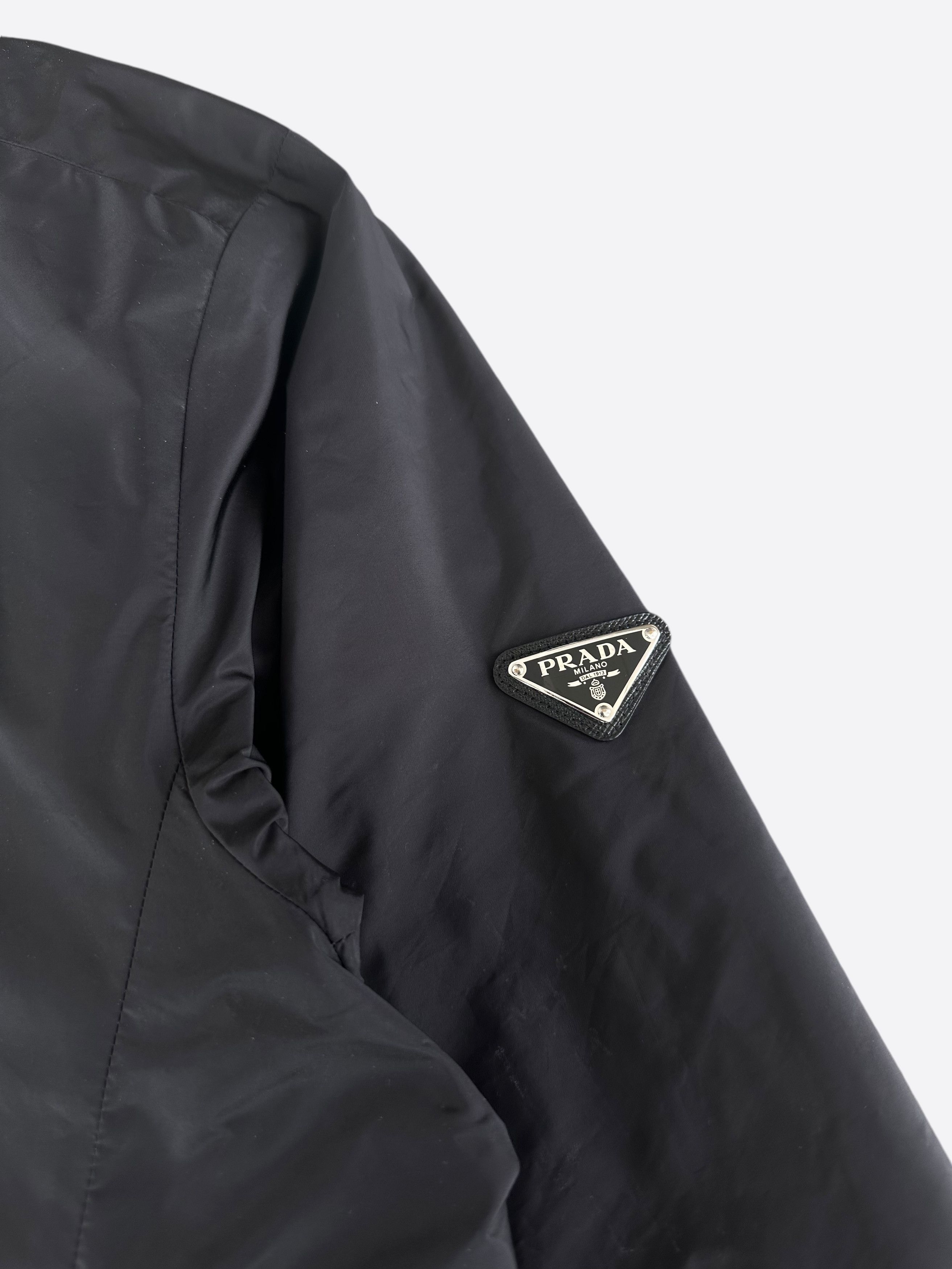 Prada Prada Black & Blue Reversible Nylon Windbreaker Size US XL / EU 56 / 4 - 3 Thumbnail