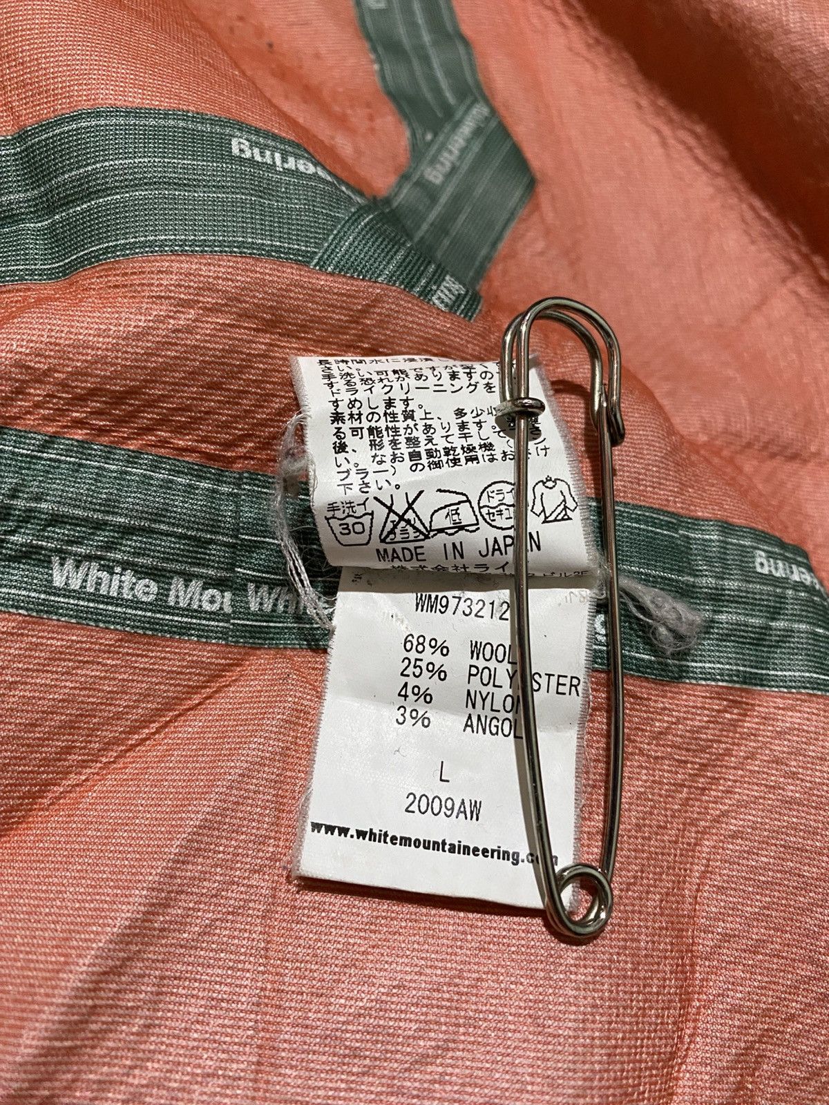 White Mountaineering WHITE MOUNTAINEERING GORE-TEX JACKET Size US L / EU 52-54 / 3 - 11 Thumbnail