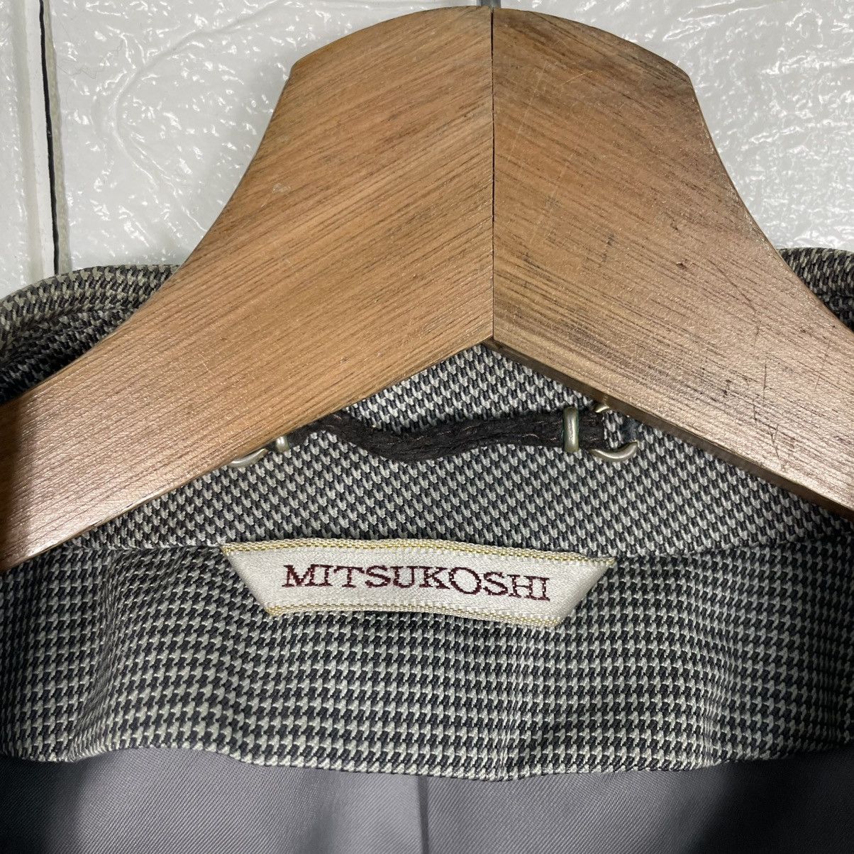 Oscar De La Renta Oscar De La Renta Houndstooth Trenchcoat Size US M / EU 48-50 / 2 - 16 Thumbnail