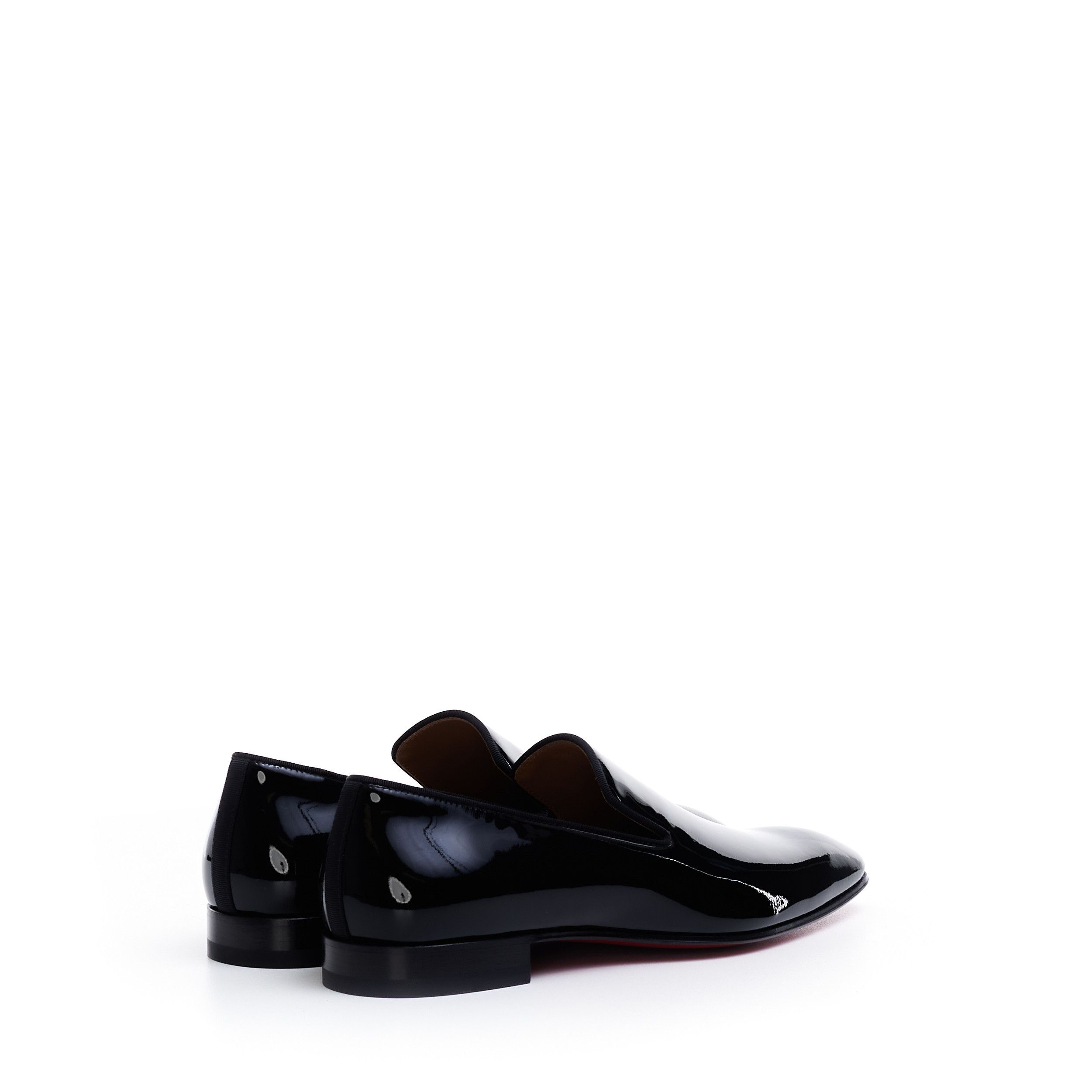 Christian Louboutin Black Patent Leather Dandelion Loafers Size US 10 / EU 43 - 7 Thumbnail