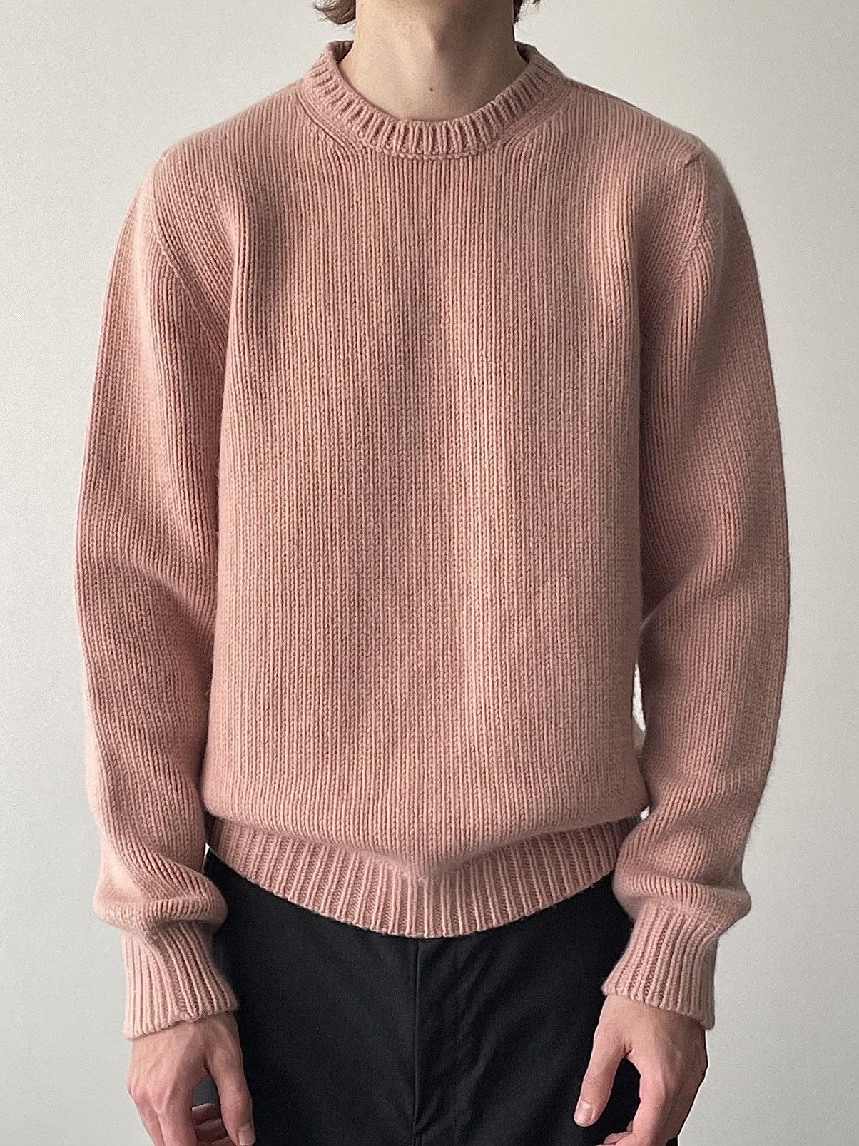 Pre-owned Jil Sander Early 2000's Heavy Cashmere Sweater