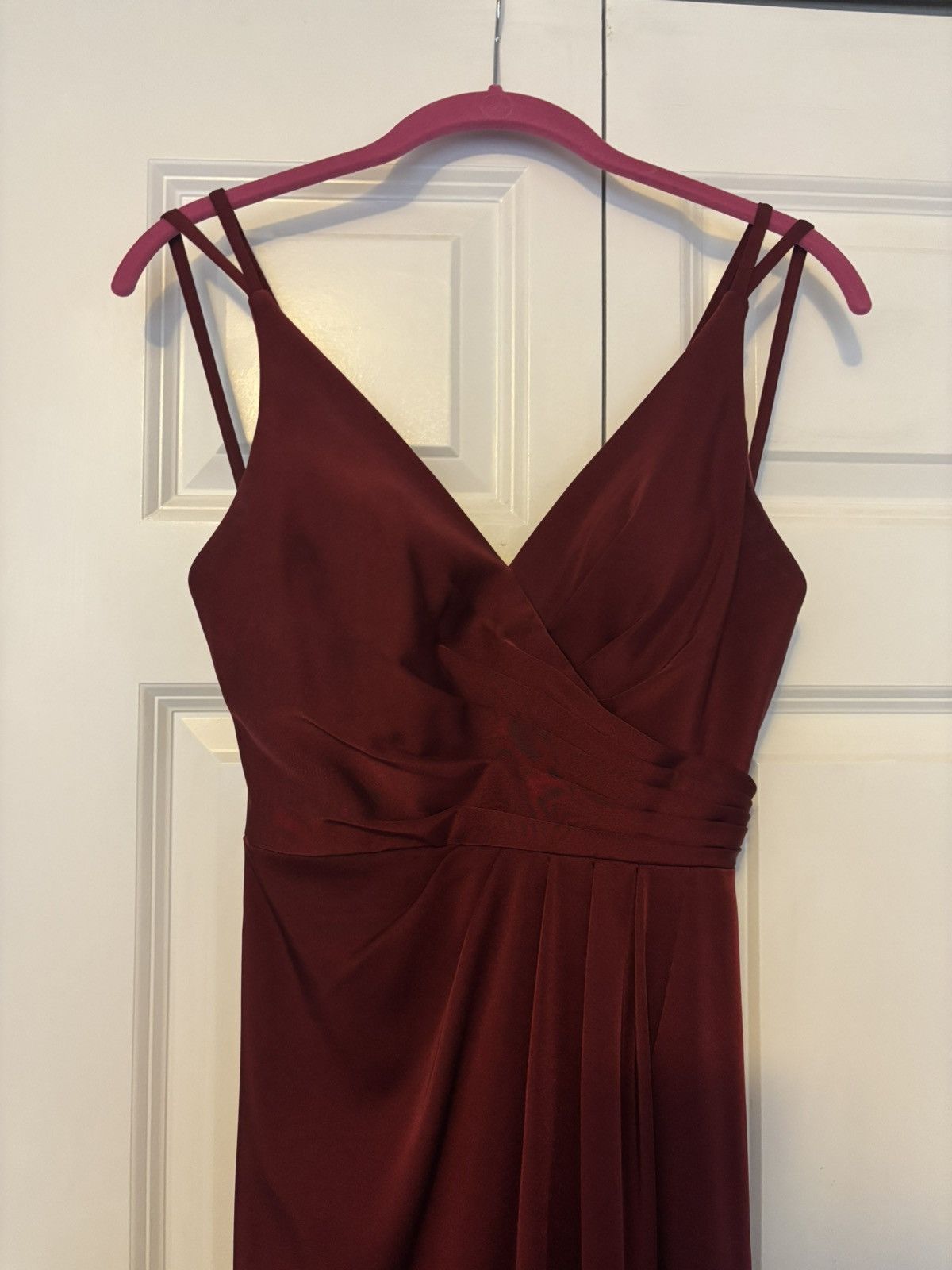 faviana burgundy dress Corset-Open-Back Faviana Short Party Dress main image 1