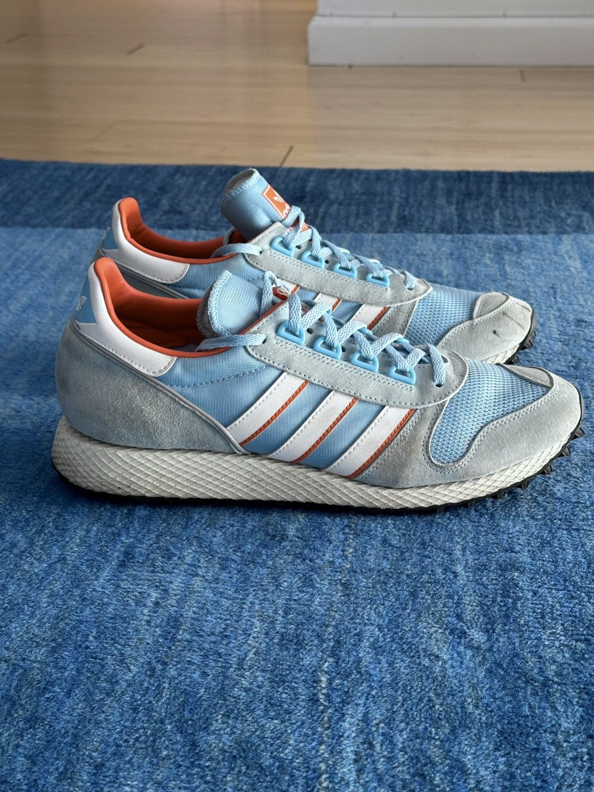 Adidas Robert Brooks x Silverbirch SPZL Sneakers Size US 12 / EU 45 - 2 Thumbnail