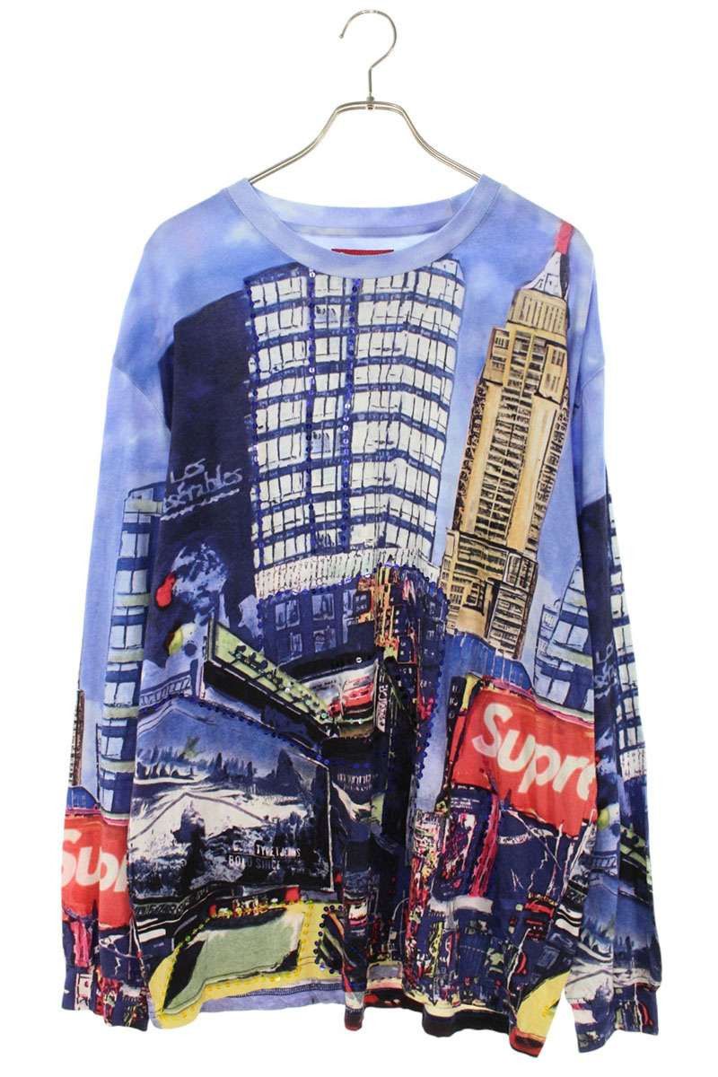 Supreme Supreme Skyline Sequin L/S Top | Grailed