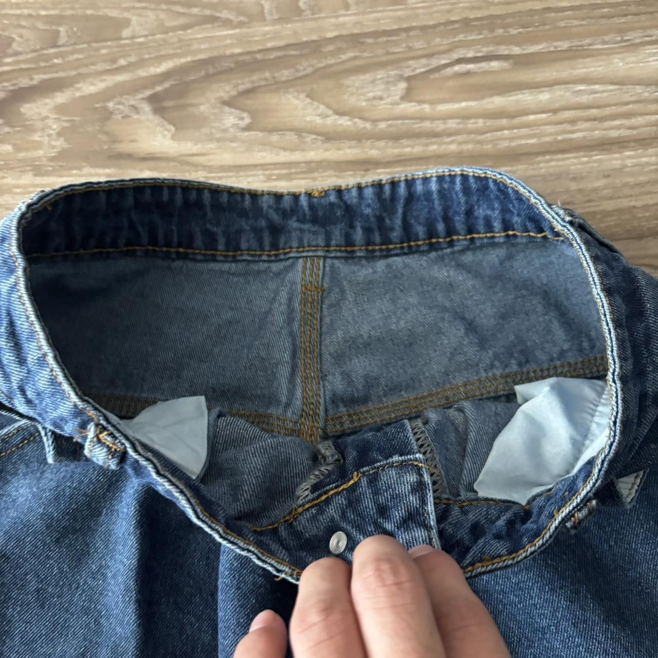 Japanese Brand Crazy Vintage Y2K/2000s Baggy Skater Style Streetwear Cargo Denim Jeans! 26x30 Size US 26 / EU 42 - 8 Thumbnail