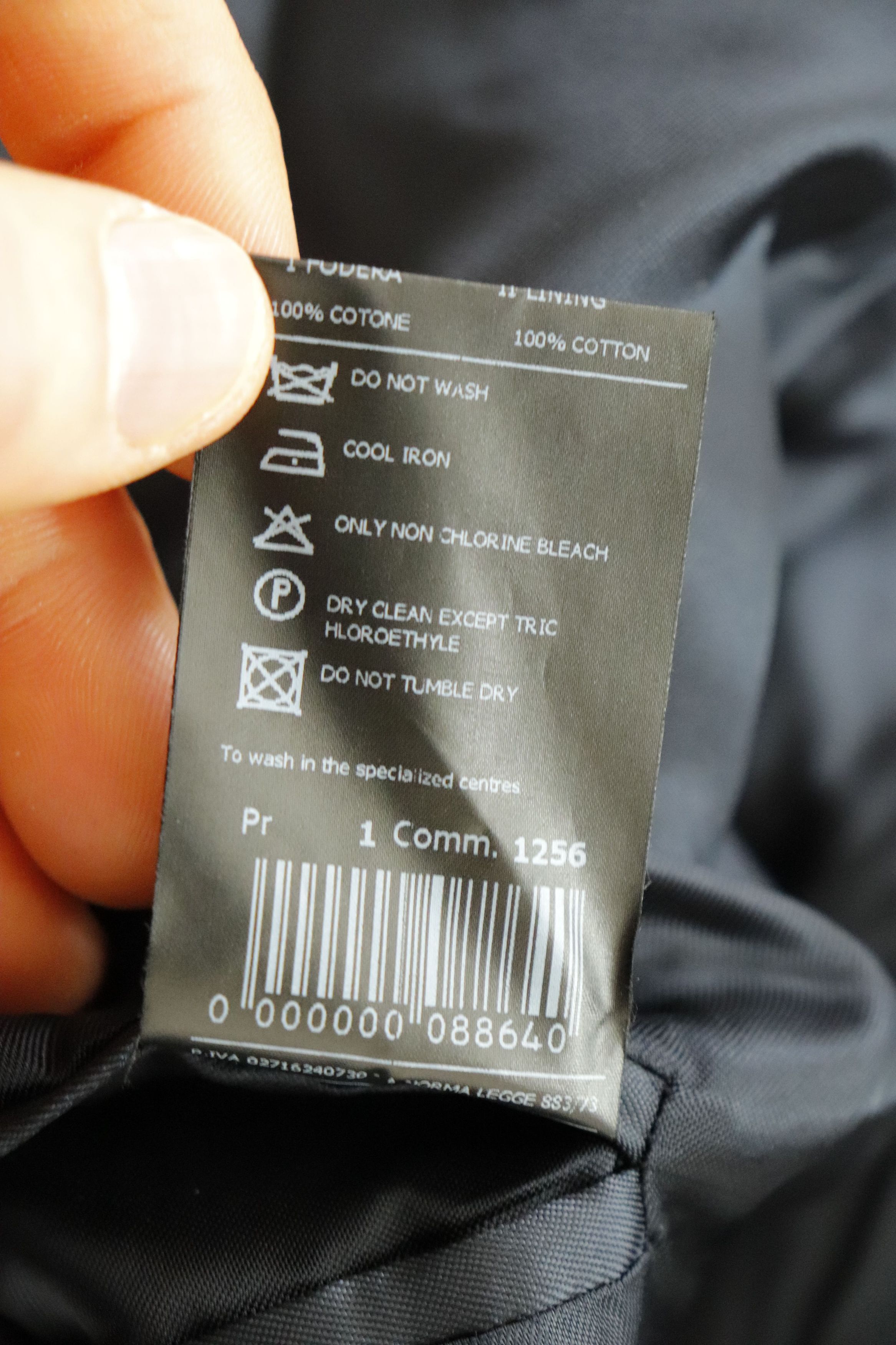 Anglo-Italian Three Bucket Pocket Jacket in Windowpane Check Size US S / EU 44-46 / 1 - 9 Thumbnail