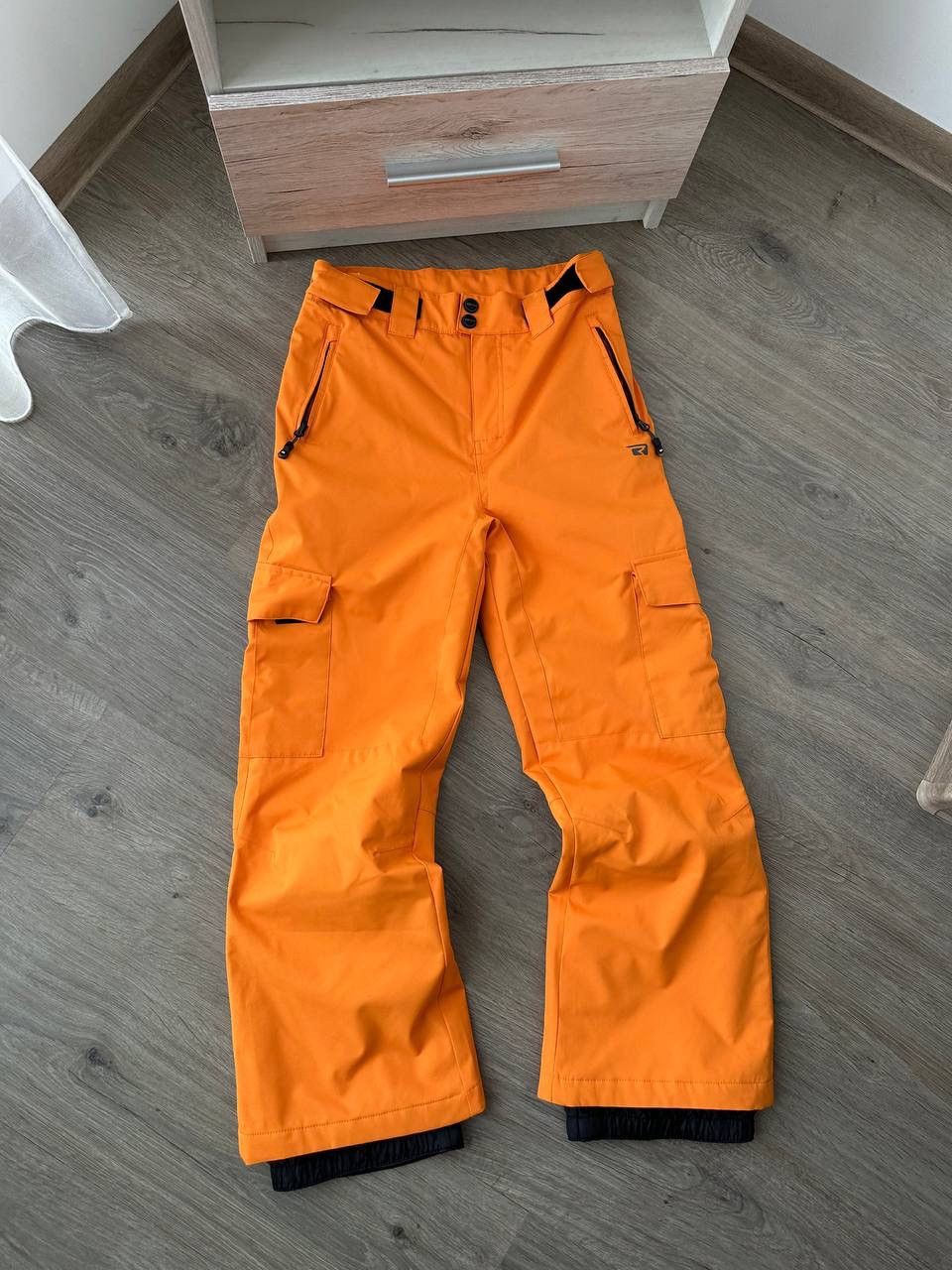 Goretex × Vintage Vintage Rehall Orange Outdoor Ski Junior Pants Size US 30 / EU 46 - 3 Thumbnail