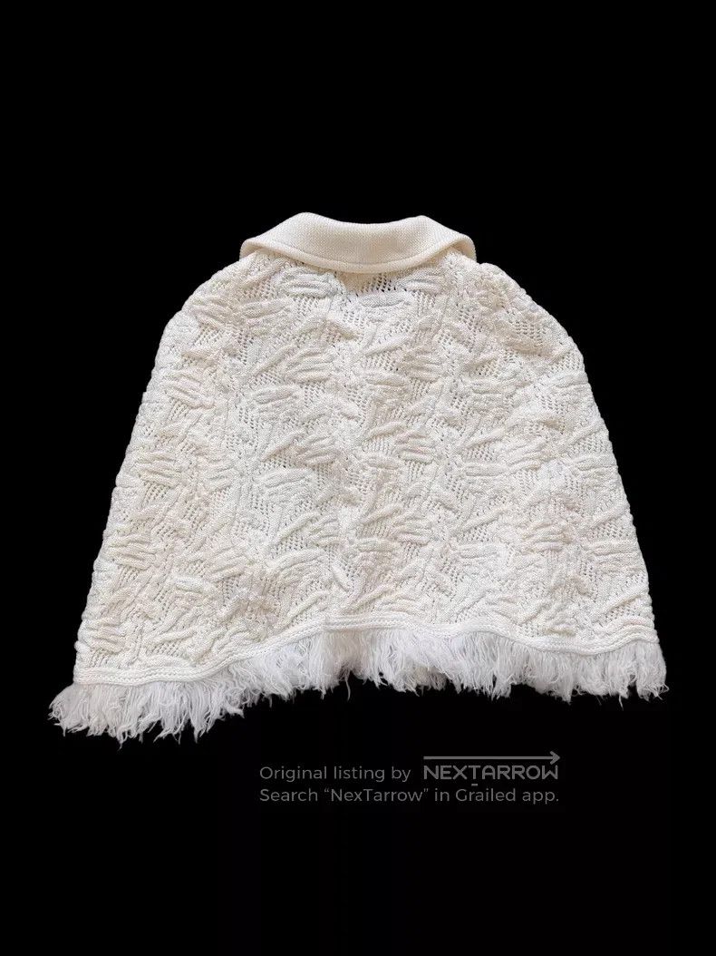 Comme des Garcons Comme des Garcons Openwork Knit Shawl Size S / US 4 / IT 40 - 4 Thumbnail