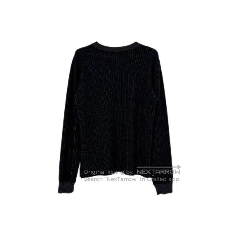 Dior Dior Black and gray vertical striped pocket slogan embroid Size US XL / EU 56 / 4 - 2 Thumbnail