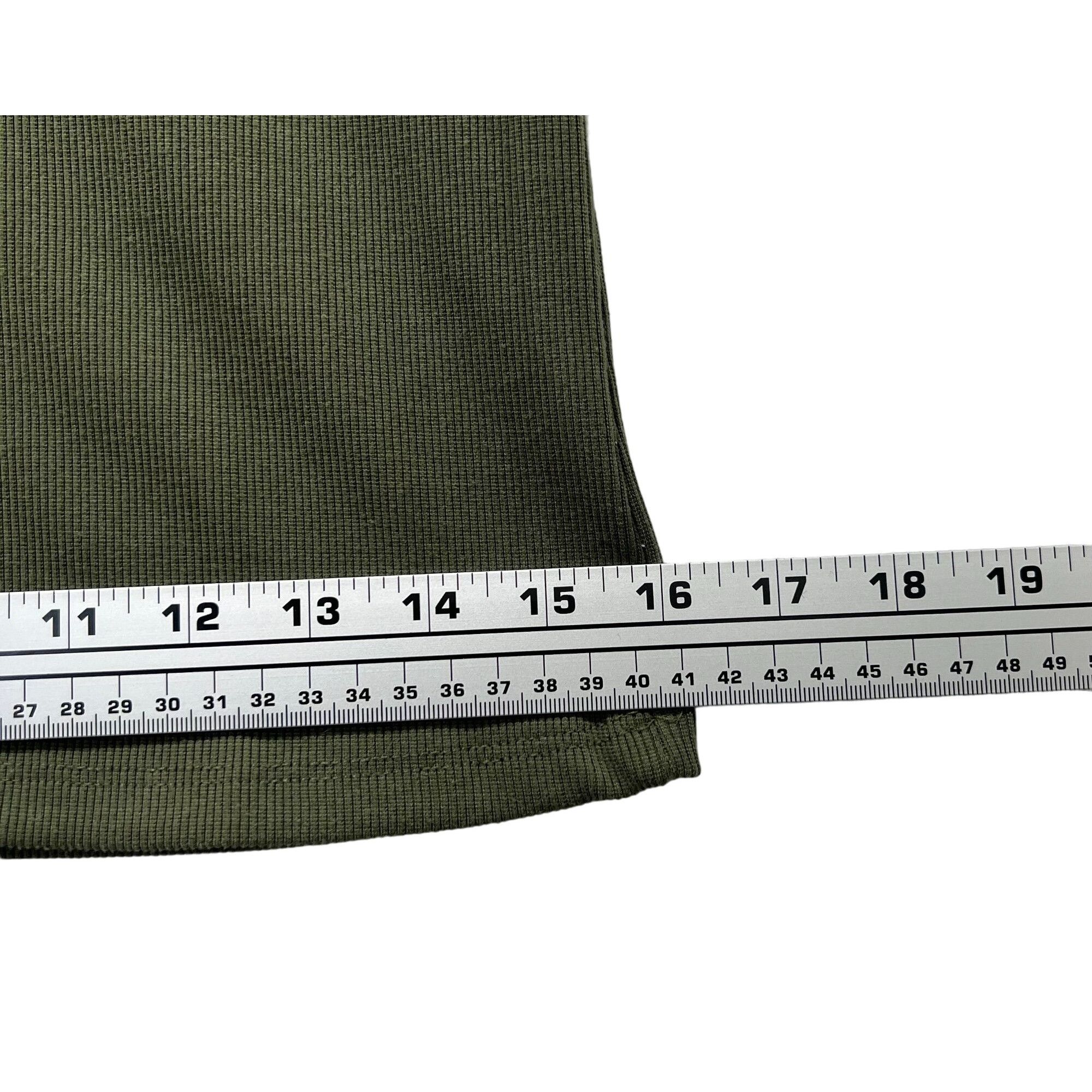 Other Rue + - Women's Short Sleeve Top - Green Olive - 1X Size XL / US 12-14 / IT 48-50 - 5 Thumbnail