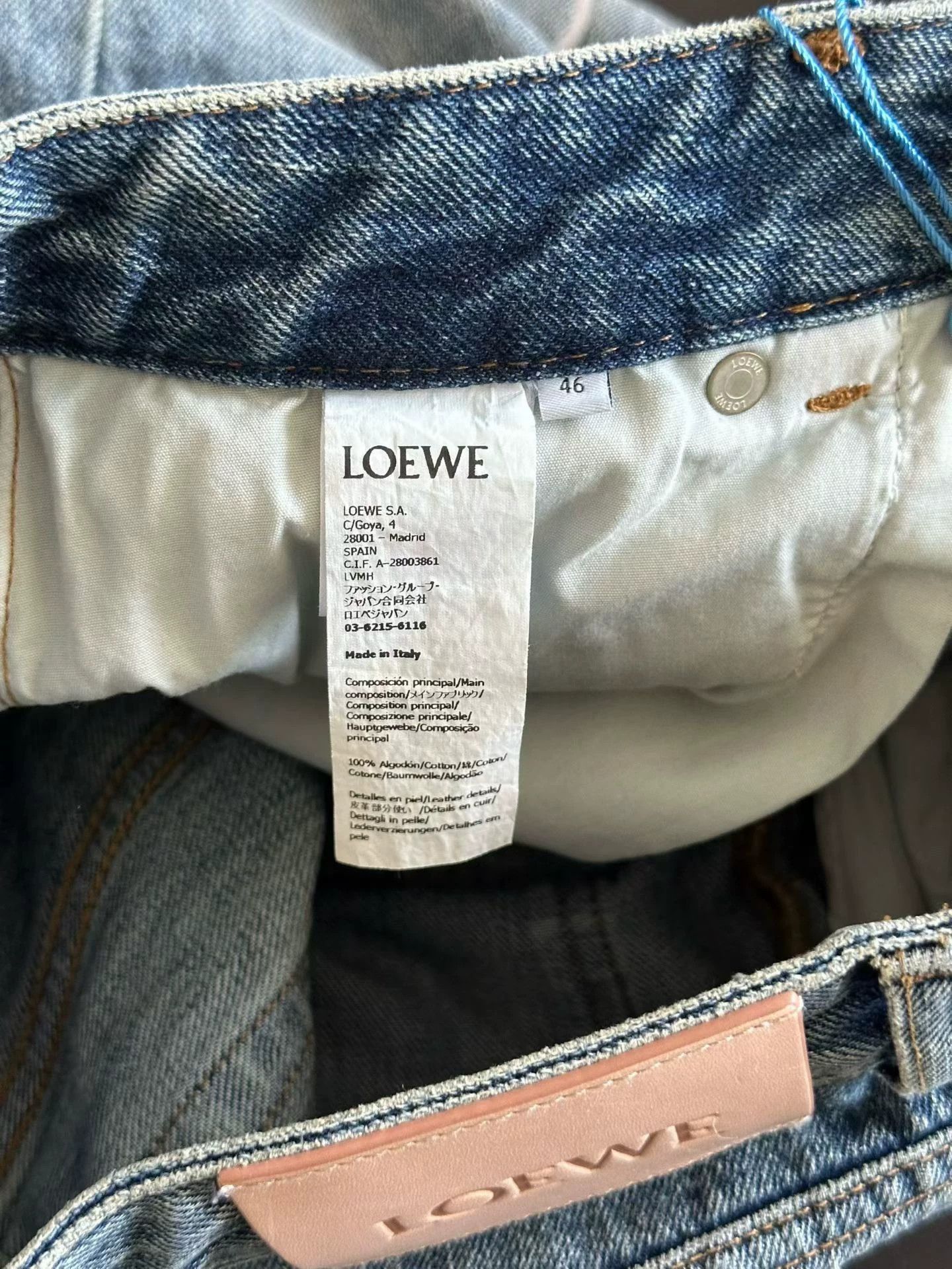 Loewe LOEWE distressed jeans EU46 99 Size US 30 / EU 46 - 4 Thumbnail