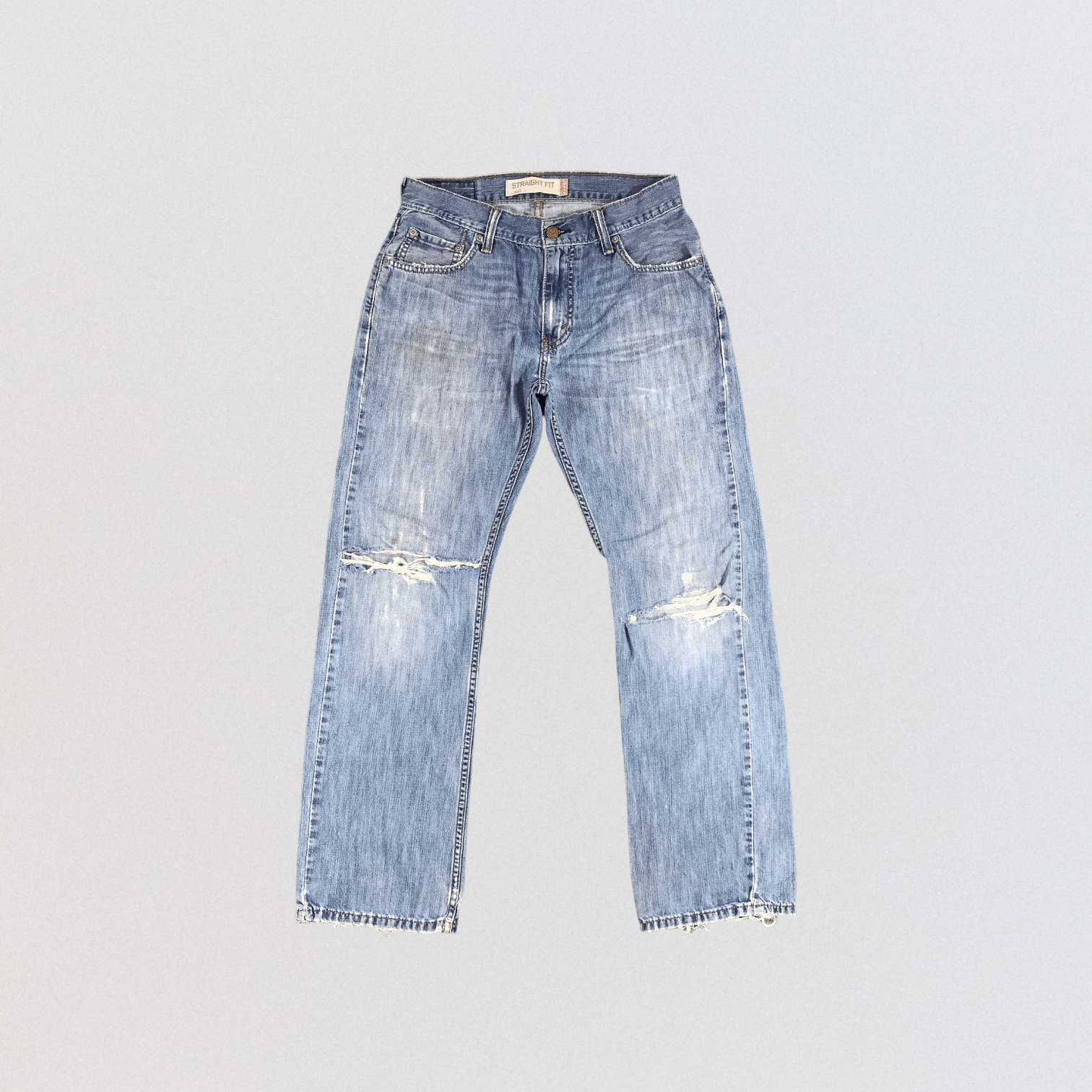 Levi's Vintage Distress Levis 505 Jeans-JM1240 Size US 30 / EU 46 - 1 Thumbnail