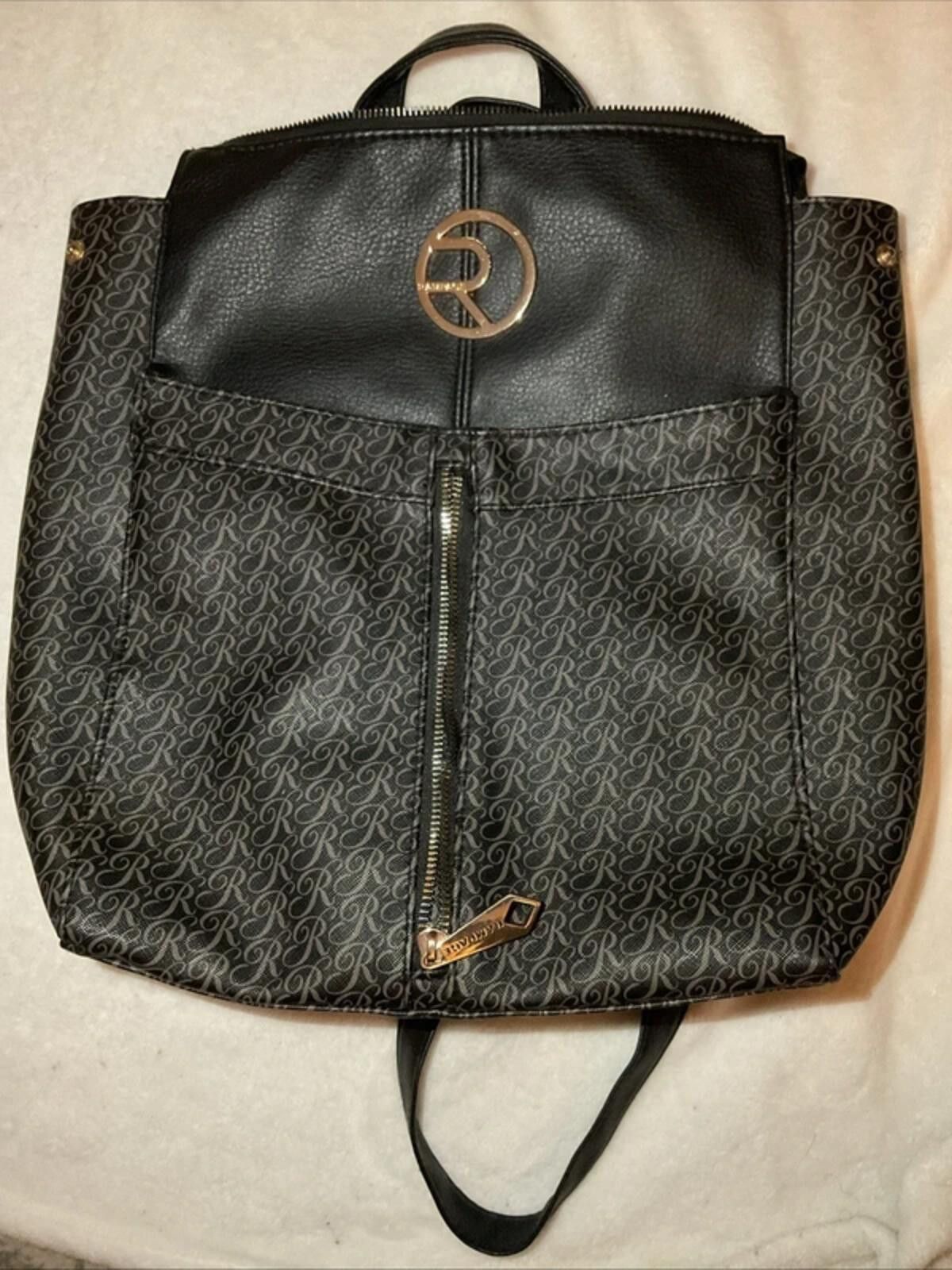 Other Renegade Black Leather Backpack Purse Size ONE SIZE - 1 Thumbnail