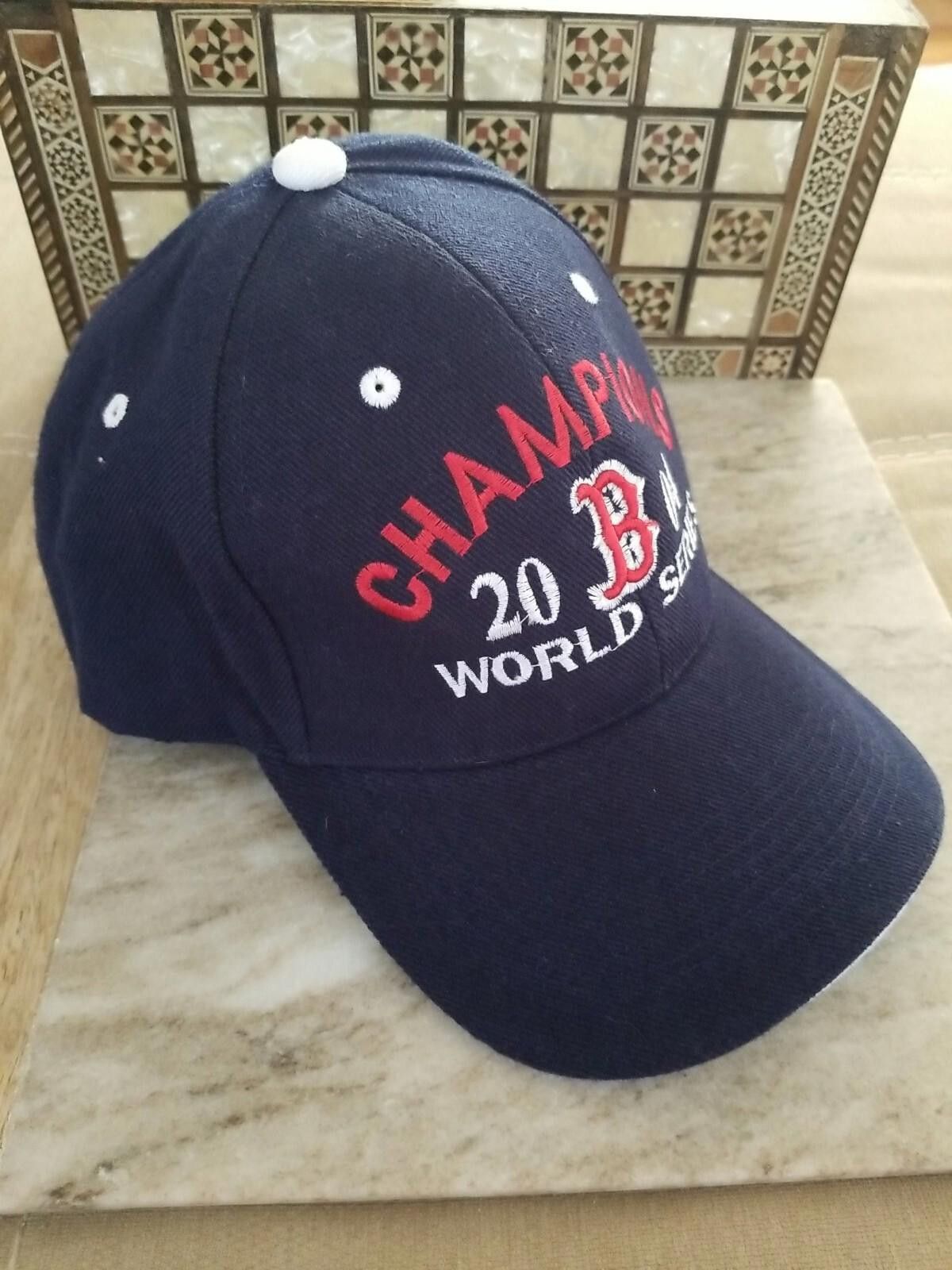 Other World Series Champions Boston Red Sox MLB 2004 Vtg Hat Cap Size ONE SIZE - 2 Thumbnail