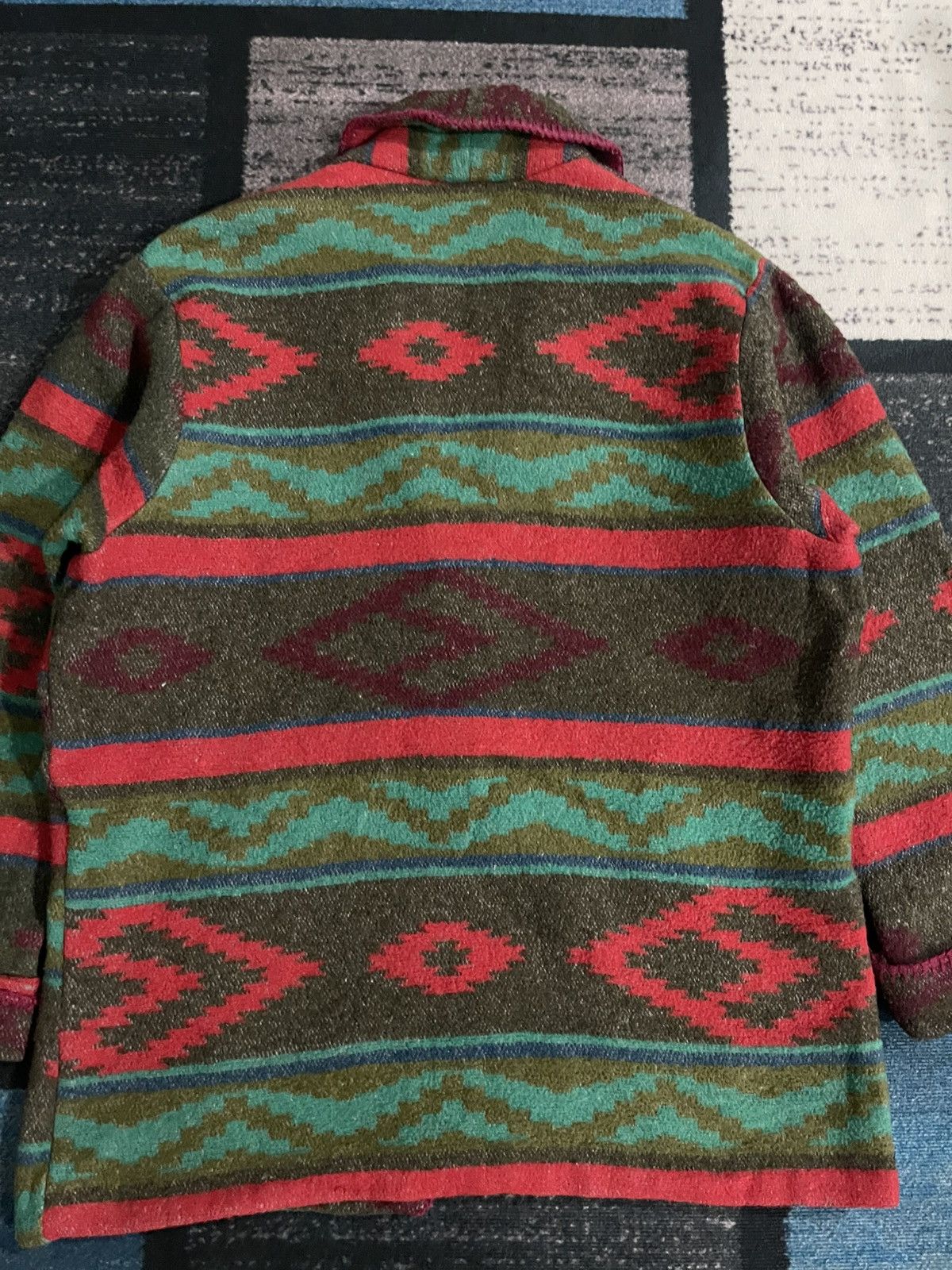 Vintage Vintage Miller Stockman Navajo Design Wool Jacket Size US L / EU 52-54 / 3 - 11 Thumbnail