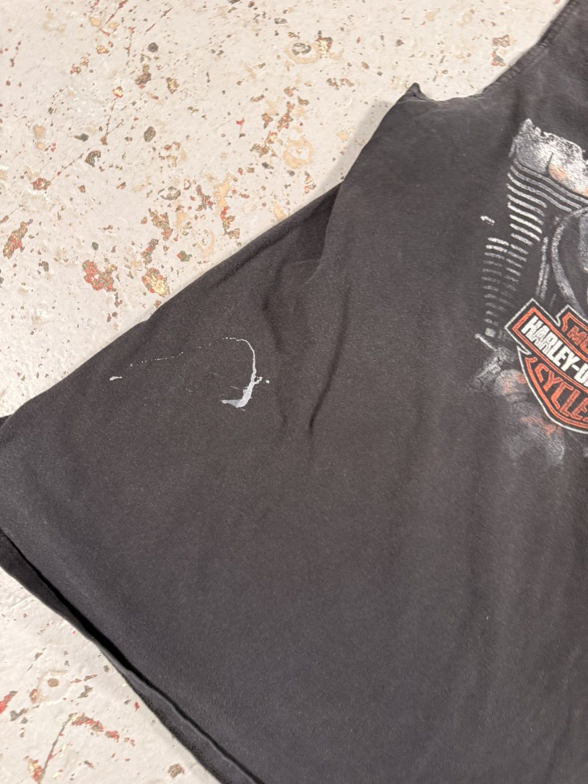 Harley Davidson Vintage Harley Davidson V8 Engine Distressed Cutoff Tanktop Size US M / EU 48-50 / 2 - 5 Thumbnail