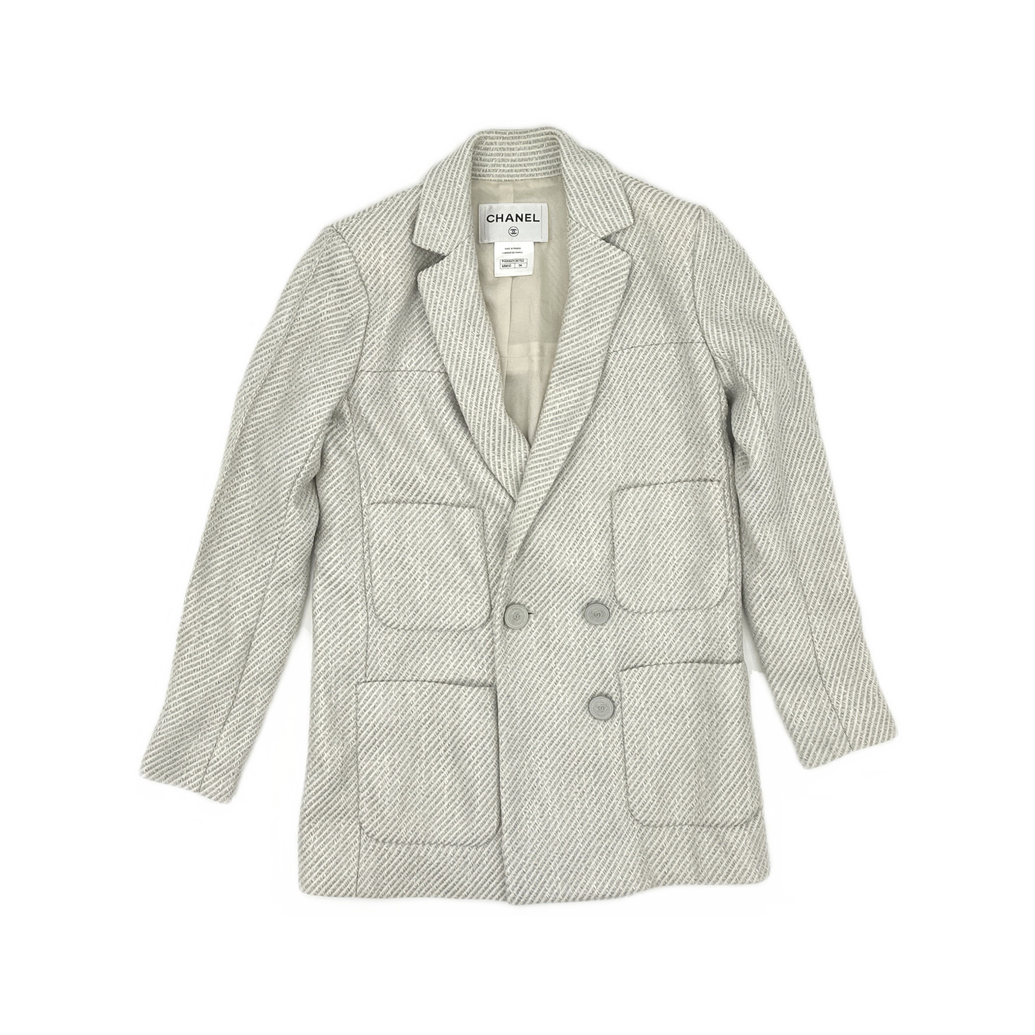 Chanel CHANEL Double Breasted Blazer Size 34 Size XS / US 0-2 / IT 36-38 - 1 Thumbnail