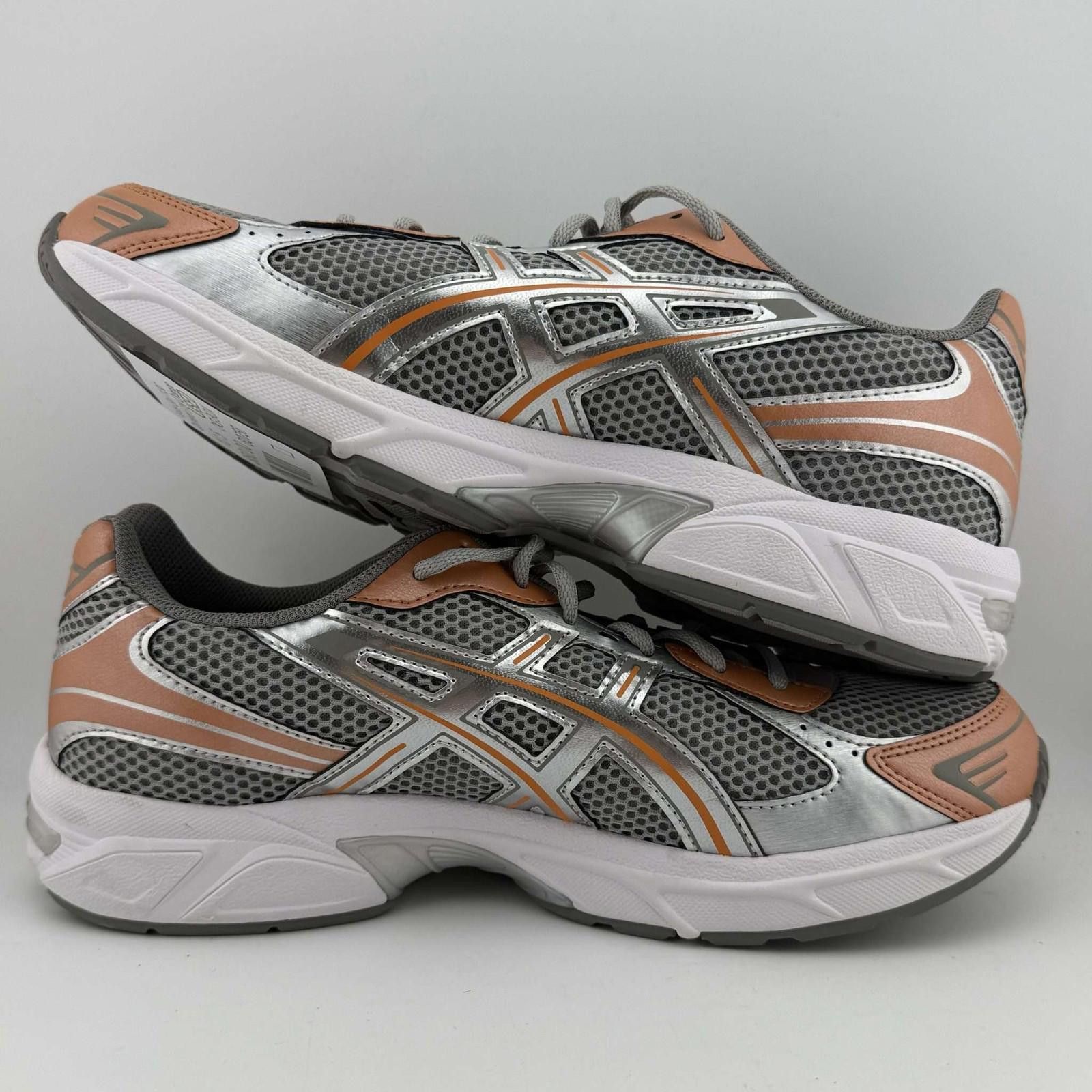 Asics Asics Gel-1130 Cement Grey Orange 10.5 Used OG Box Size US 10.5 / EU 43-44 - 7 Thumbnail