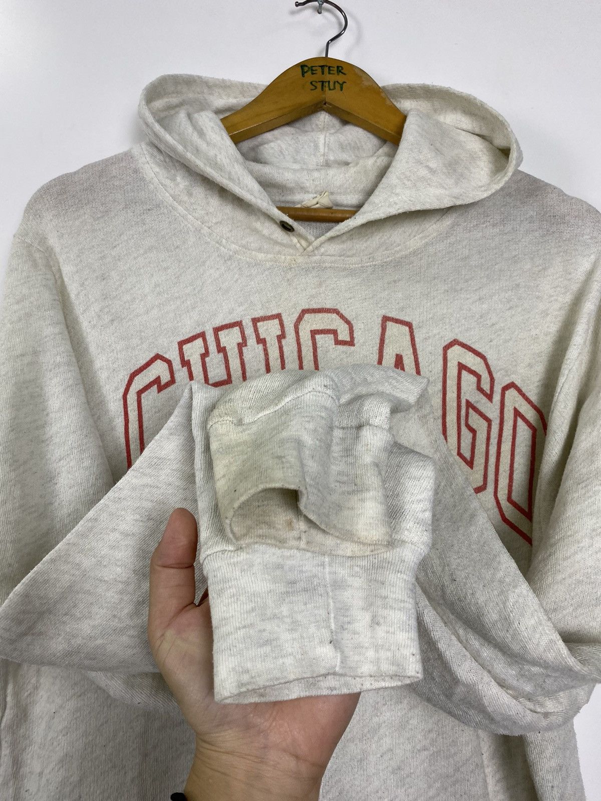 Vintage Vintage Chicago Illinois hoodies Size US L / EU 52-54 / 3 - 8 Thumbnail