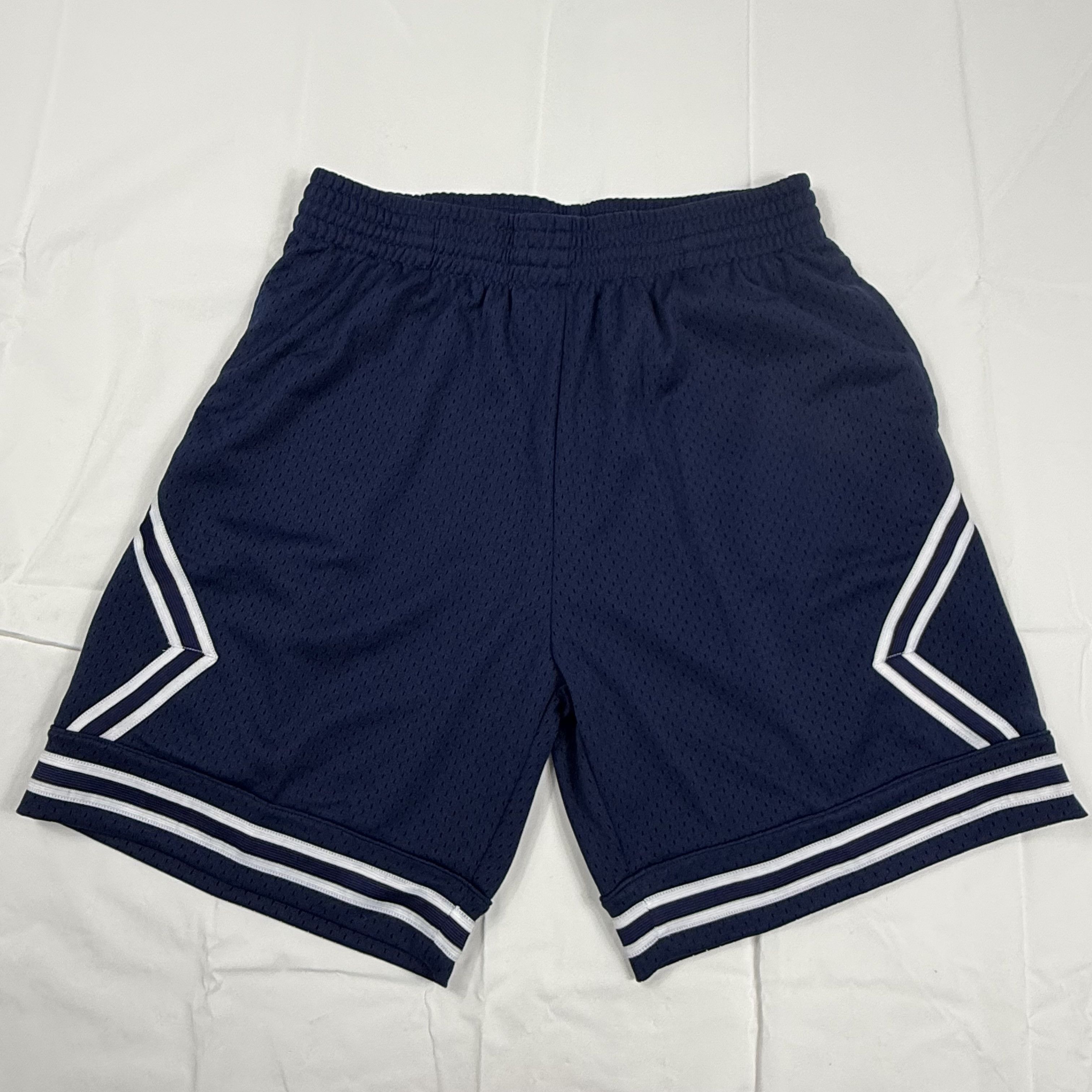 Mitchell & Ness Mitchell & Ness Mens Navy Blue Mesh Basketball Shorts Size US 36 / EU 52 - 2 Thumbnail