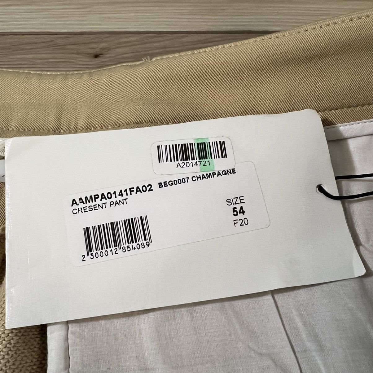 1017 ALYX 9SM Crescent Buckle Dress Pants Champagne Size US 38 / EU 54 - 7 Thumbnail