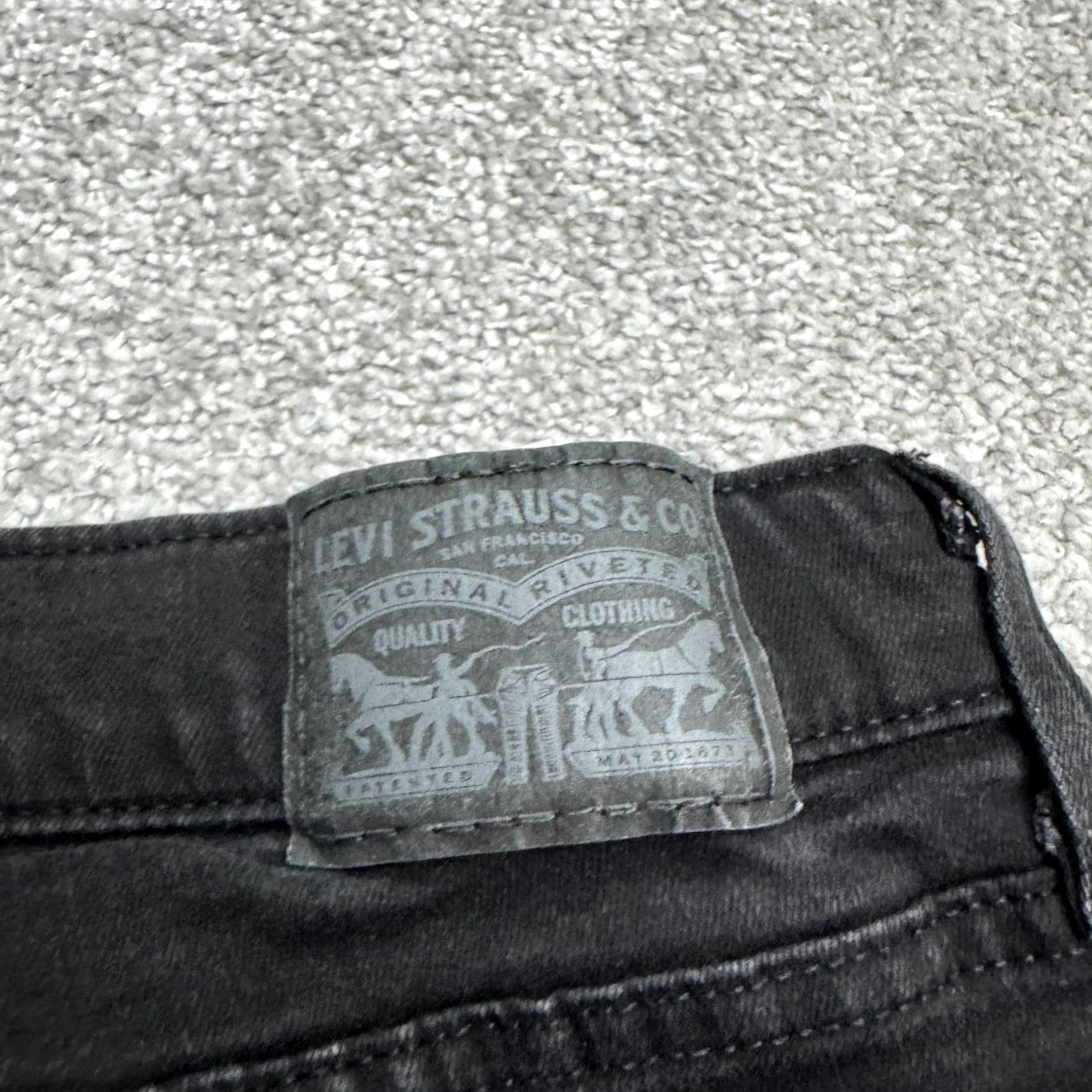 Vintage VINTAGE Levi's? No, Levi's Classic Bootcut Denim Jeans Womens 10 Black Mid Rise Casual Stretch 30x28 Denim Blue 5-Pocket Design Moon? Size 30" / US 8 / IT 44 - 6 Thumbnail