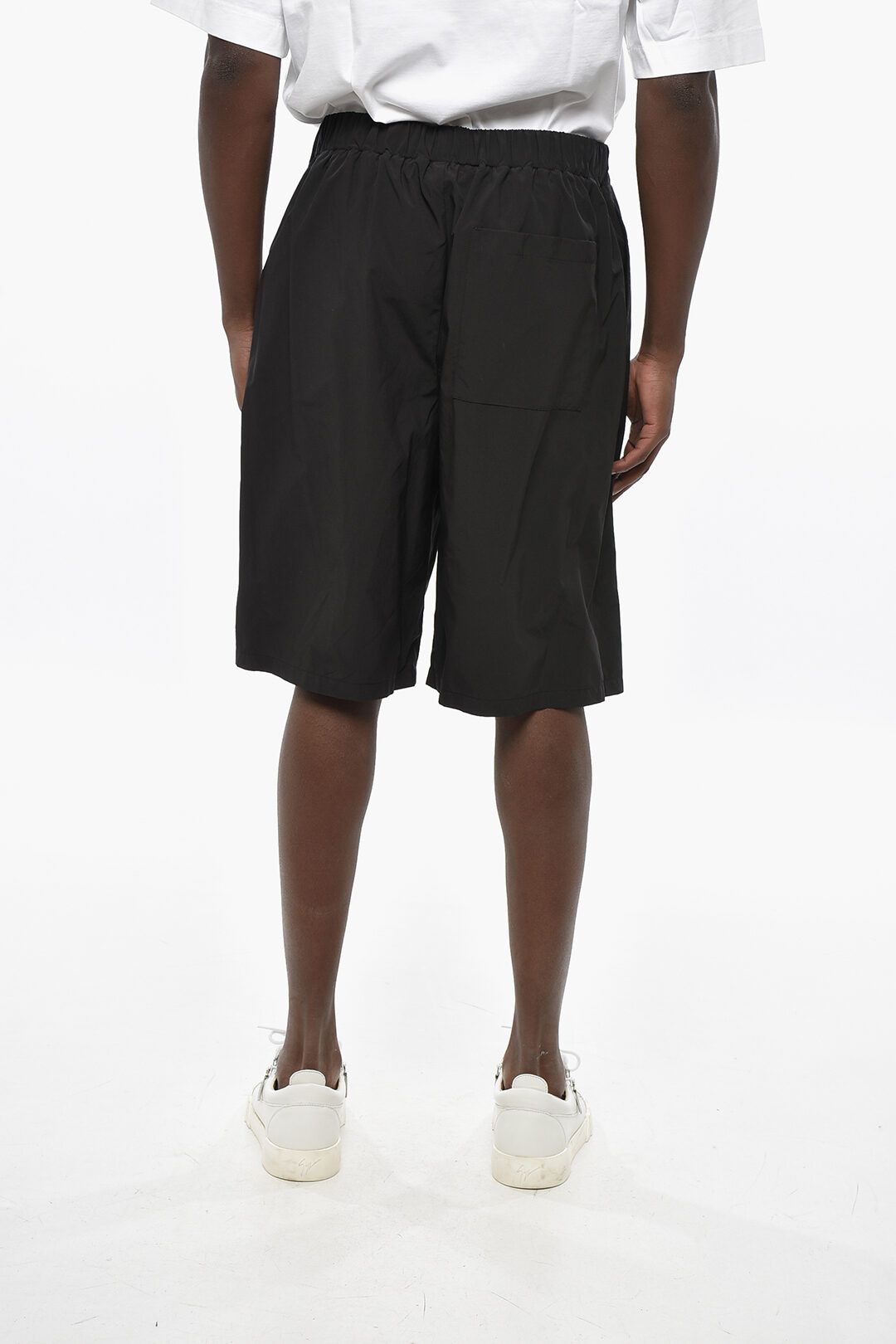 Off-White og1mm1025 Nylon Off Quote Short in Black Size US 28 / EU 44 - 2 Thumbnail