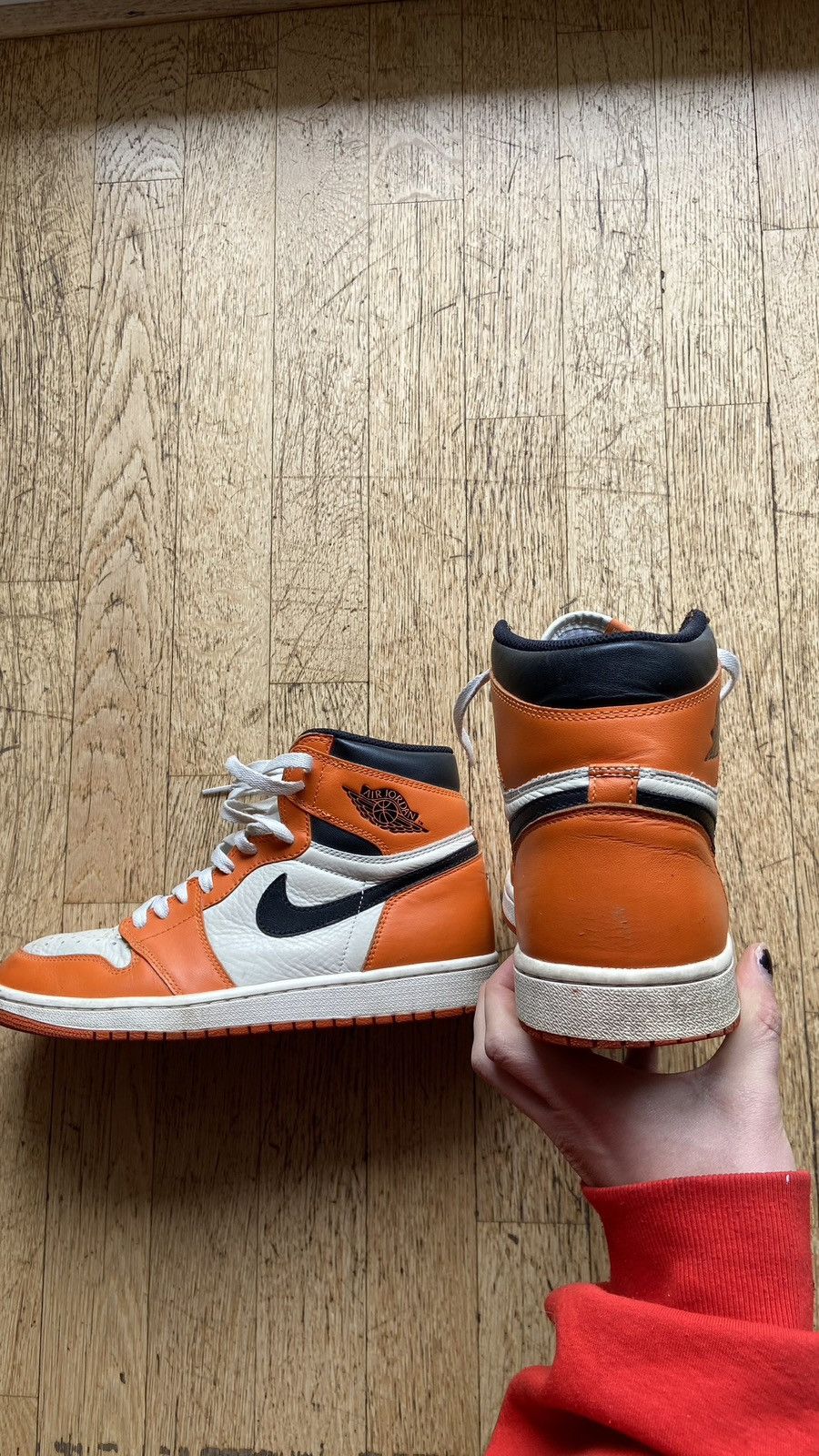 Nike Air Jordan 1 Retro High OG 'Shattered Backboard Away' Size US 10.5 / EU 43-44 - 5 Thumbnail
