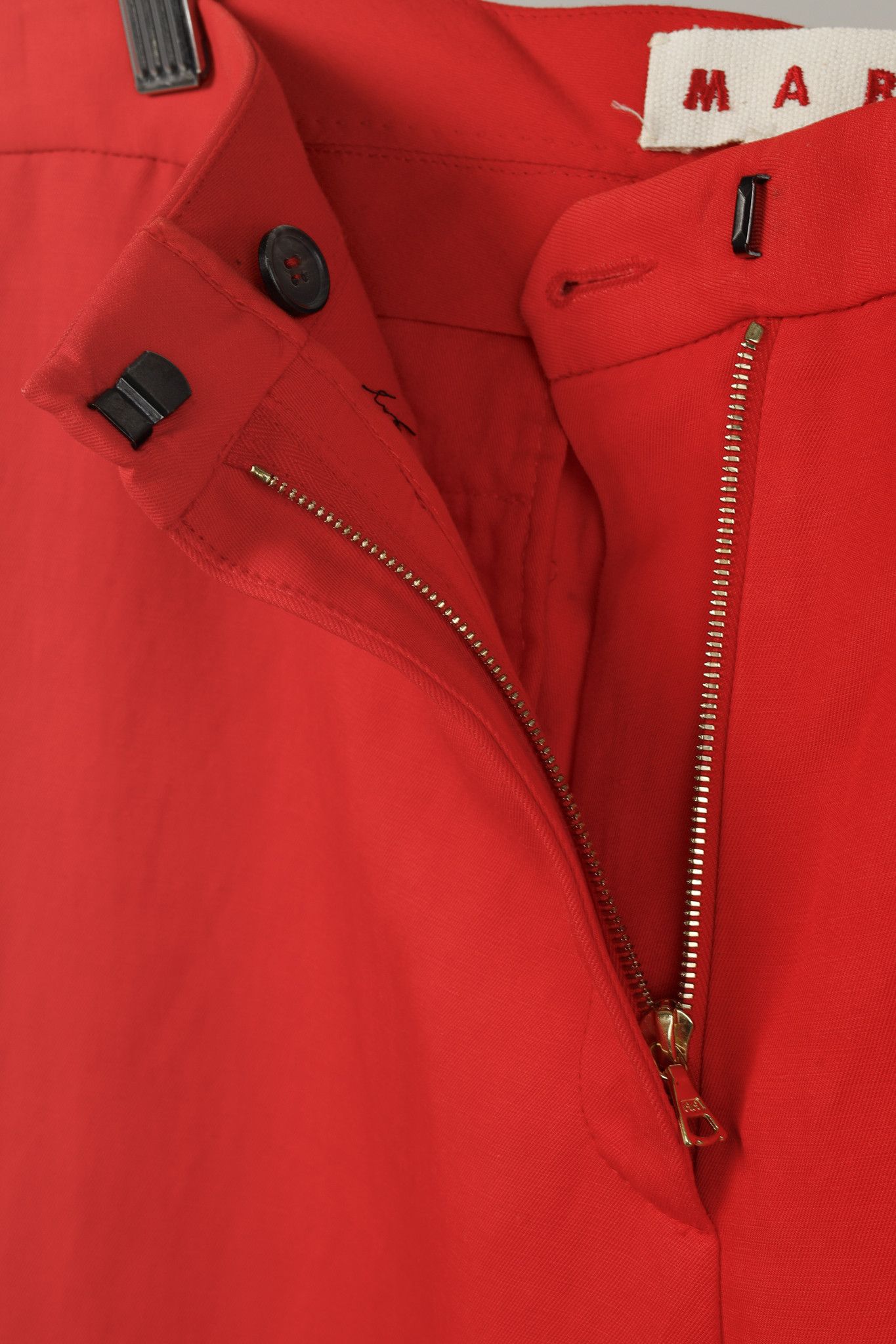 Marni Marni Tomato Red Chino Pan Size 35" - 9 Thumbnail