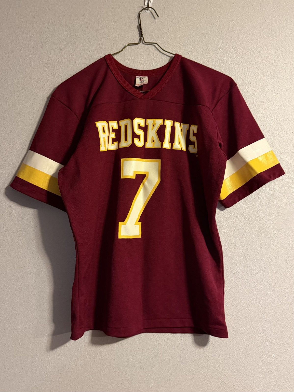 NFL vtg 80s joe theismann Washington Redskins jersey #7 medium Size US M / EU 48-50 / 2 - 1 Thumbnail