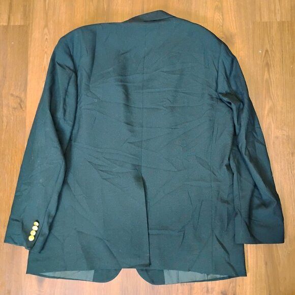 Polo Ralph Lauren Vintage Polo Ralph Lauren Gold Button Blazer Jacket Size 44R - 5 Thumbnail