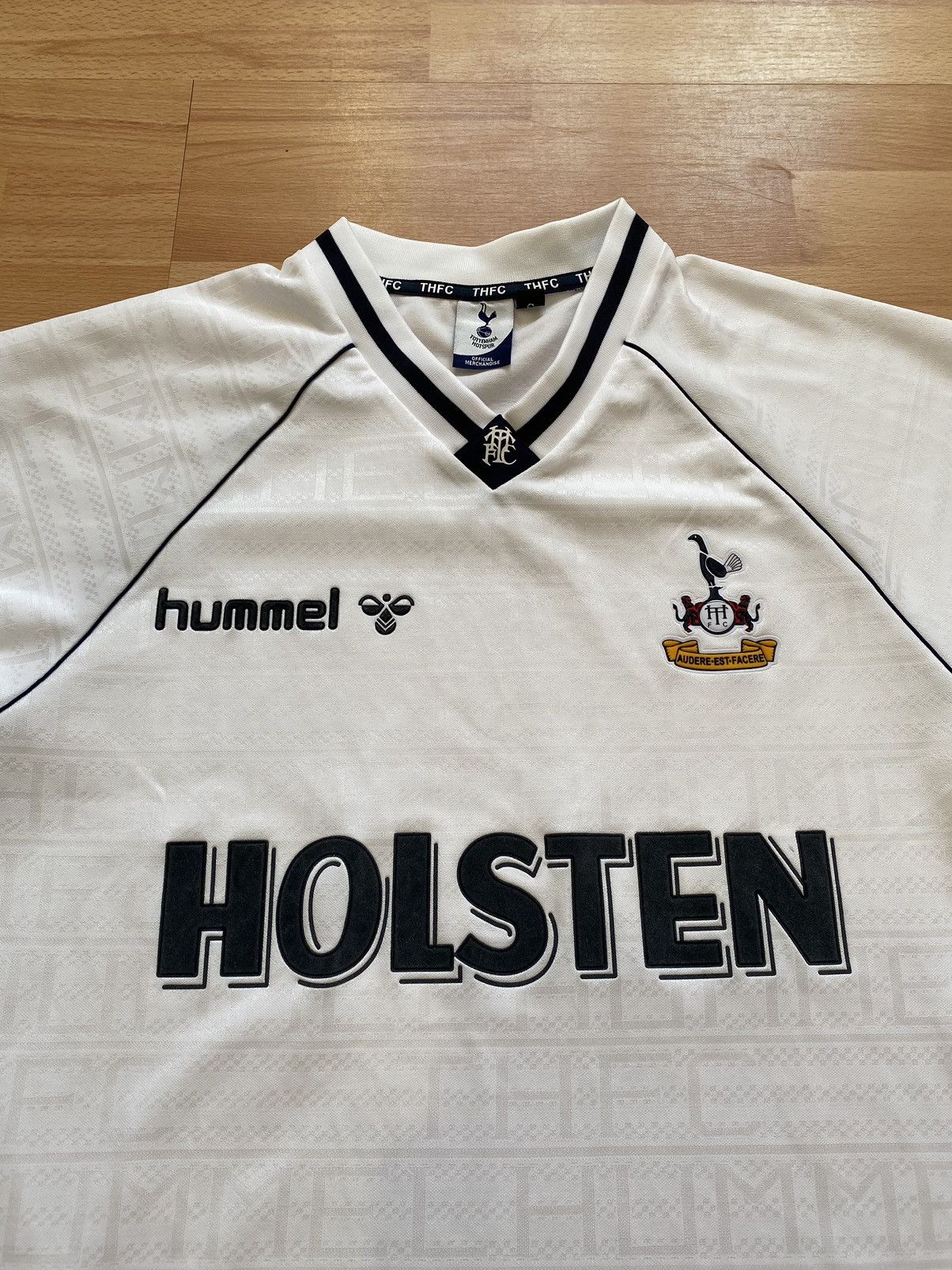 Hummel Tottenham Hotspur Hummel 1990/91 Home Jersey Large Size US S / EU 44-46 / 1 - 2 Thumbnail