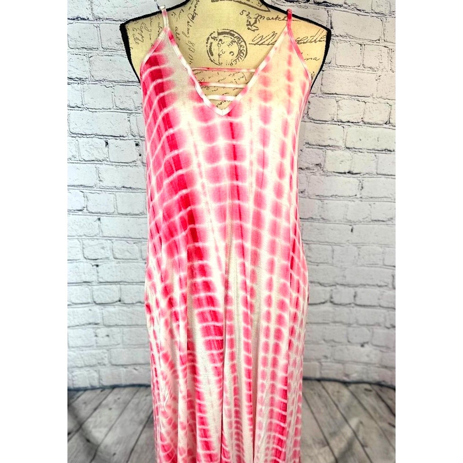 Other JayJay Loose Fitting Tie Dye Print Maxi Dress Pockets - M Size M / US 6-8 / IT 42-44 - 8 Thumbnail