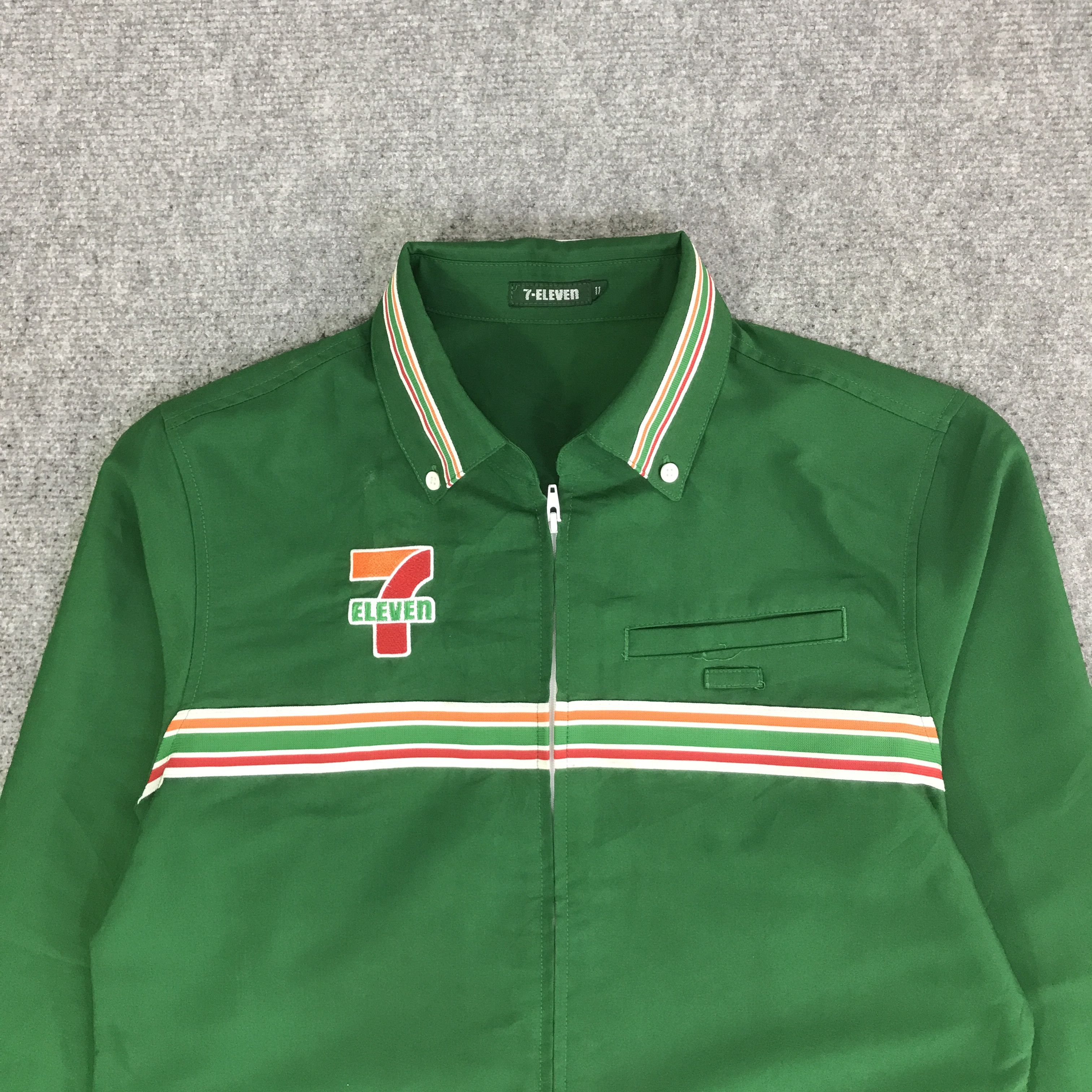 Japanese Brand 7 ELEVEN JAPAN LONG SLEEVE JACKET K124B18 Size US M / EU 48-50 / 2 - 3 Thumbnail