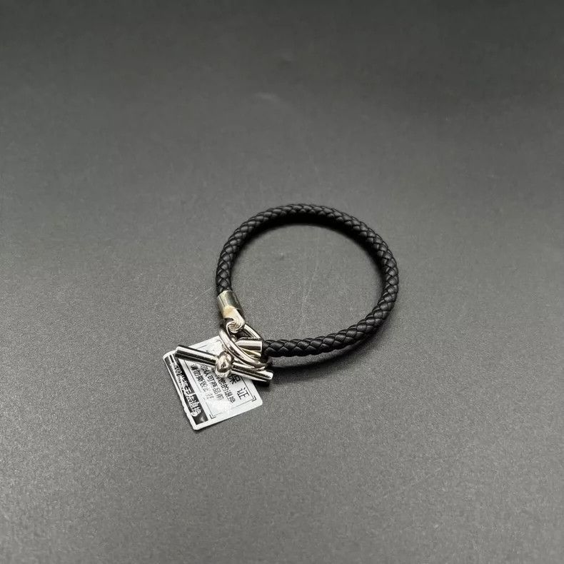 Hermes HERMES Black Buckle Bracelet with Box-2506 Size ONE SIZE - 2 Thumbnail