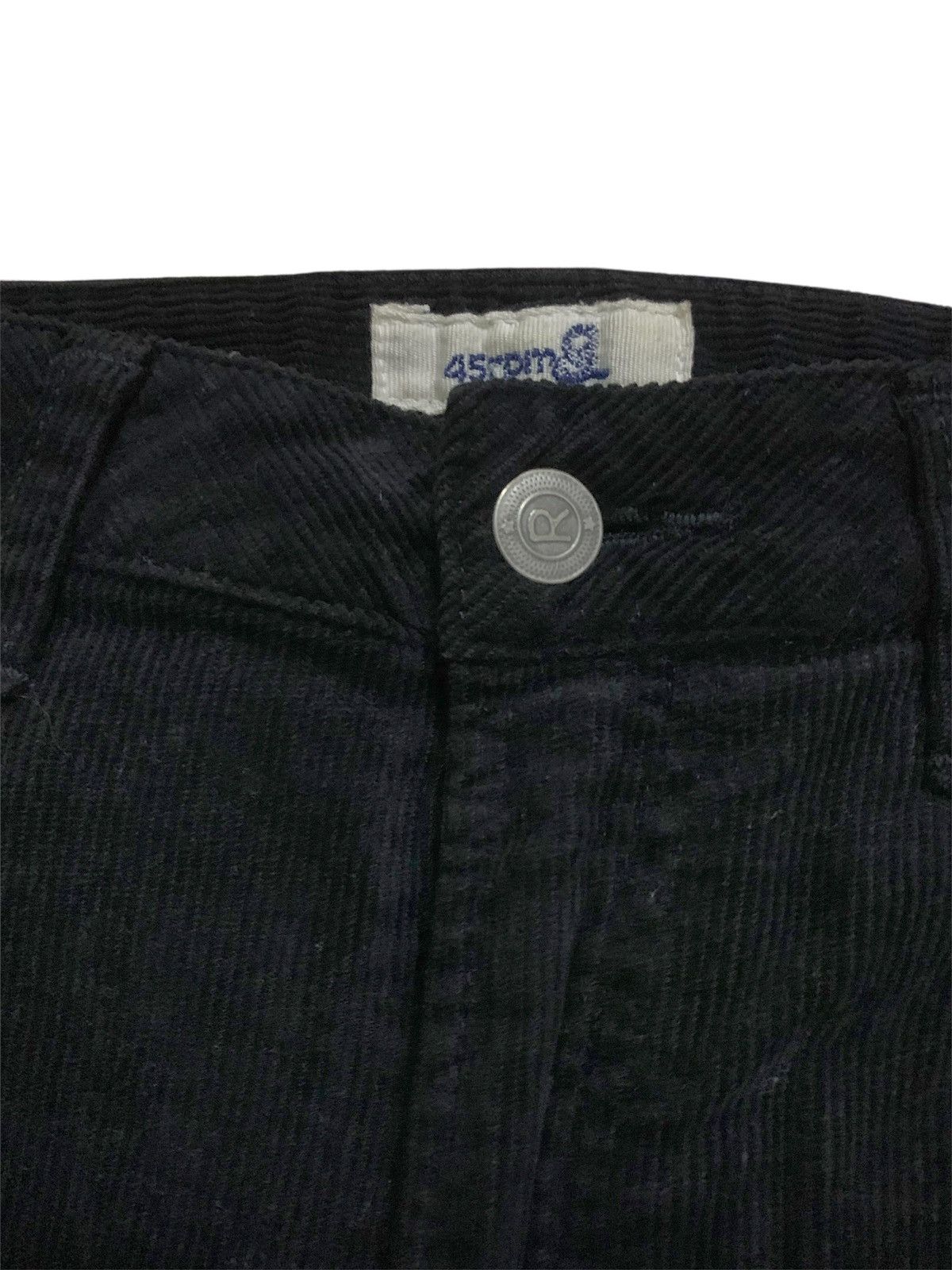 45rpm 💥45rpm Corduroy Black Pant Size 27" / US 4 / IT 40 - 6 Thumbnail