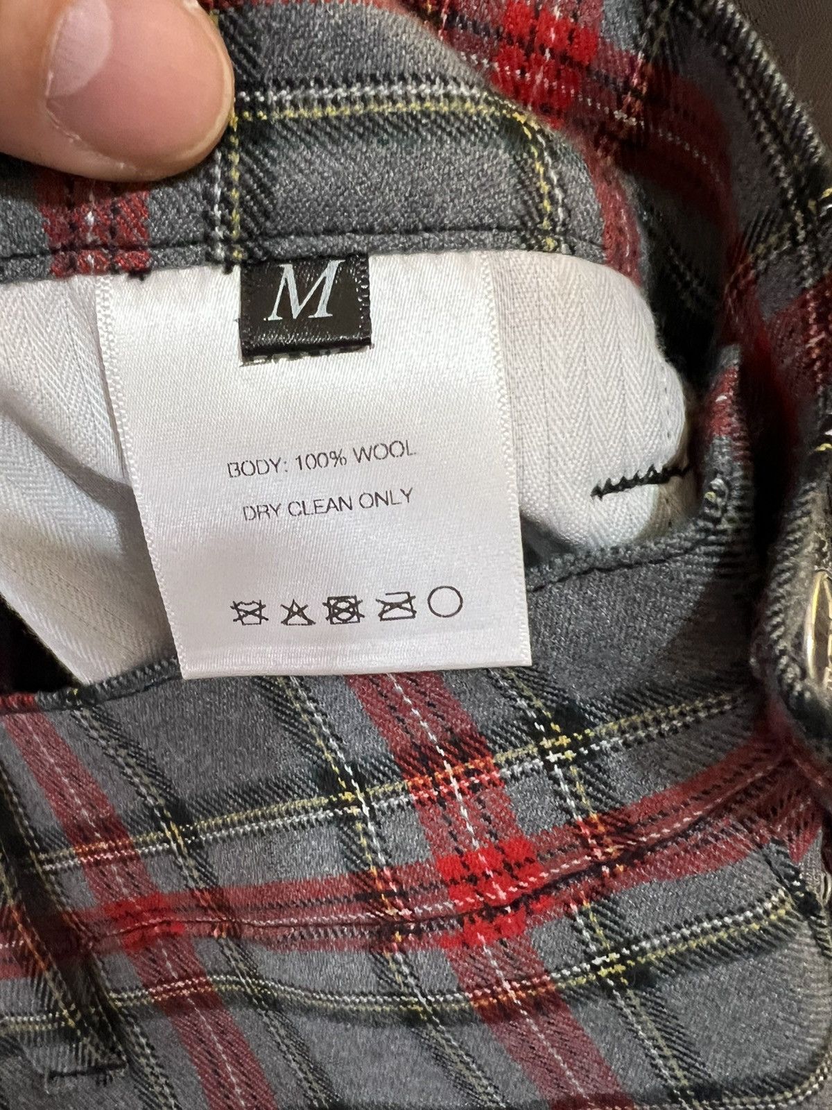 Enfants Riches Deprimes ERD ONLY CHILD FIVE POCKET TROUSER PLAID/CREAM Size US 32 / EU 48 - 5 Thumbnail