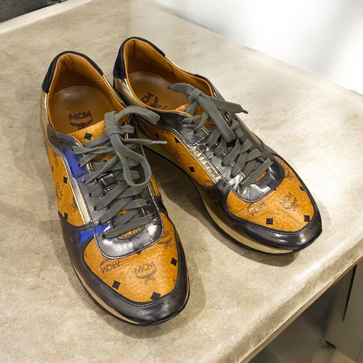 MCM Mcm sneakers Size US 8.5 / EU 41-42 - 2 Thumbnail
