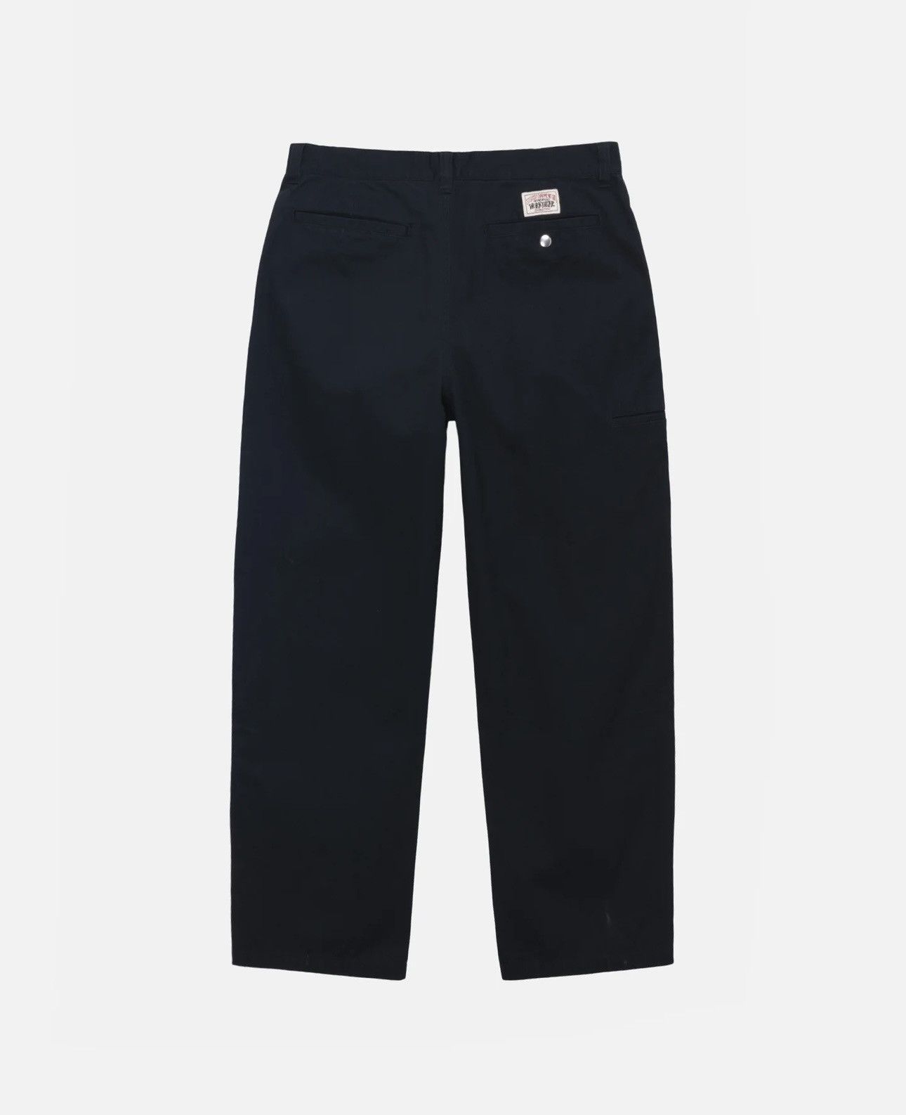 image of Stussy Workgear Trouser Twill in Black, Men's (Size 36)