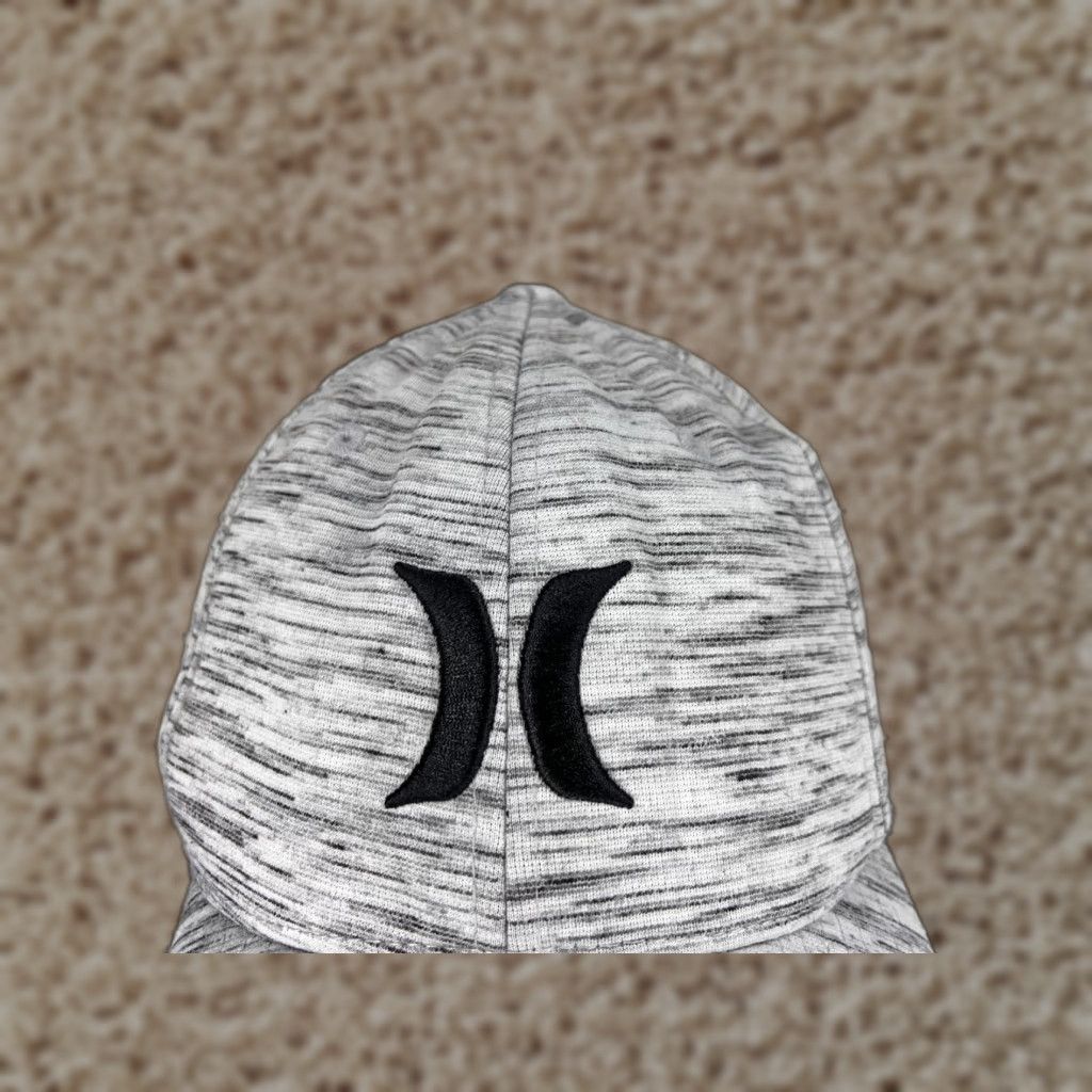 Hurley Hurley Baseball Cap Fitted Adult Medium White Black Cap Polo - (No abbreviations expanded) Size ONE SIZE - 1 Thumbnail